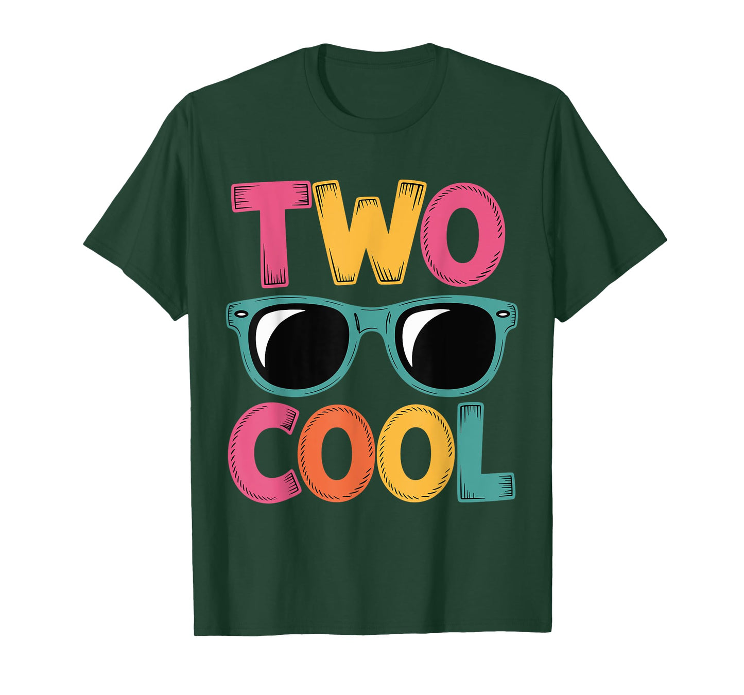 Two Cool 2 Years Old Birthday For Boy Birthday Party Boys T-Shirt