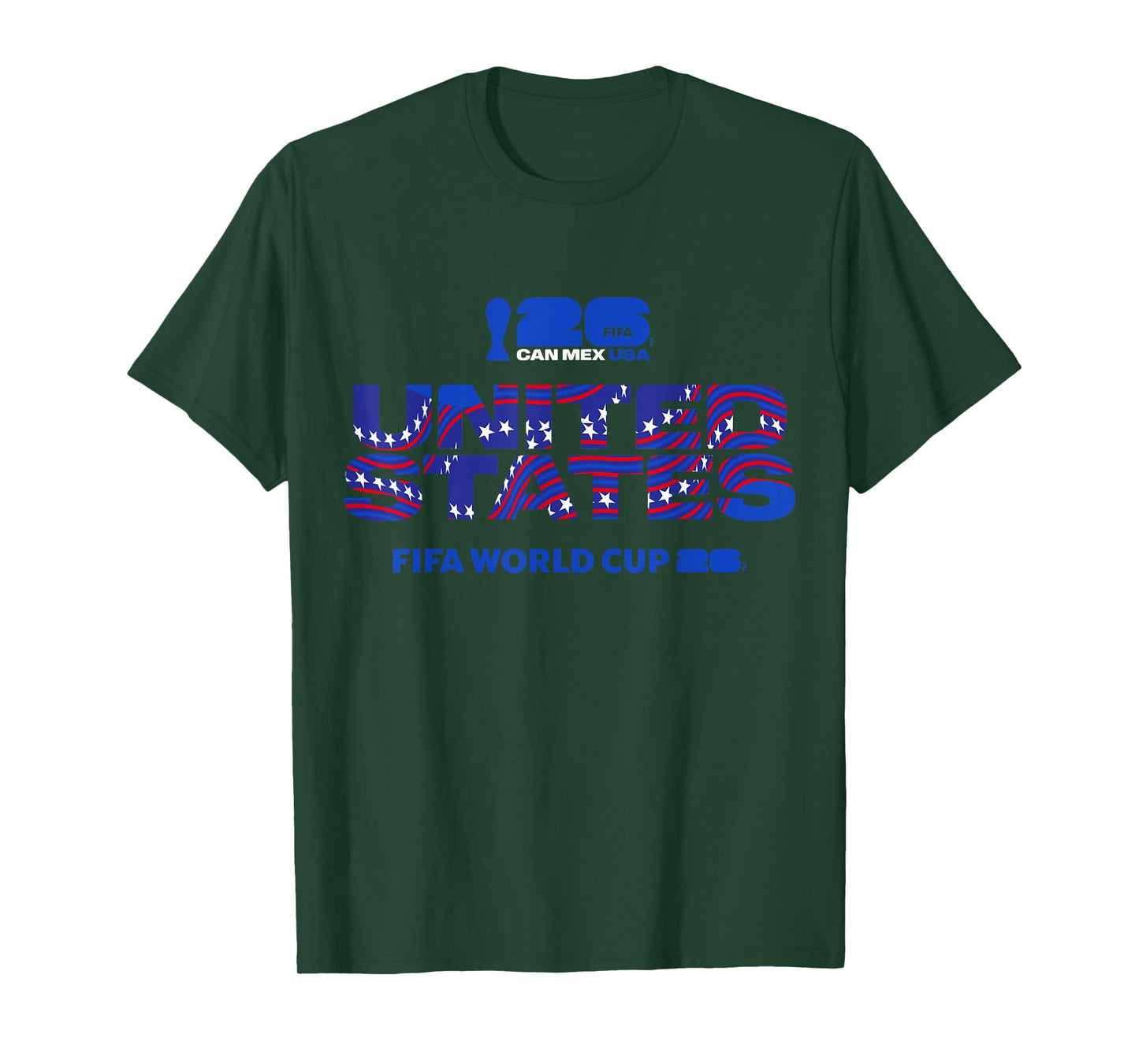FIFA WORLD CUP26 USA Host Country Stars and Stripes T-Shirt