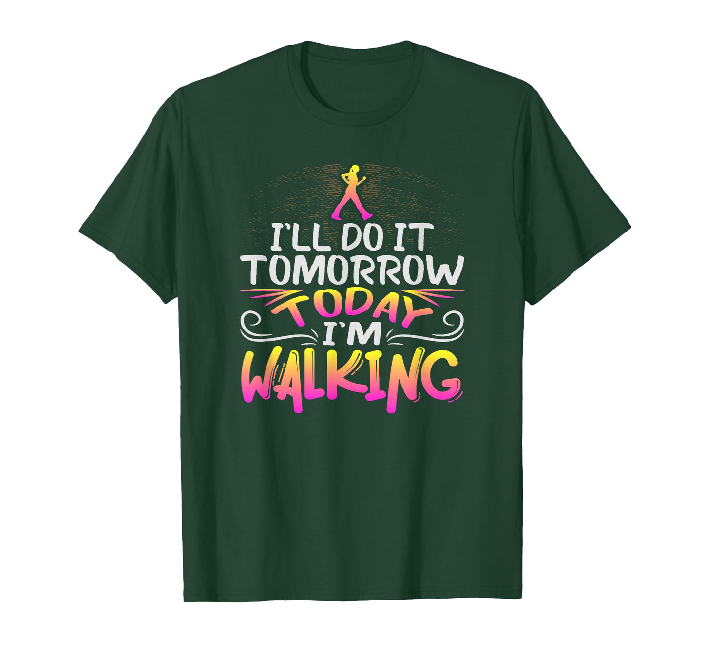 Funny Walking Exercise Design for Healthy Walker T-Shirt