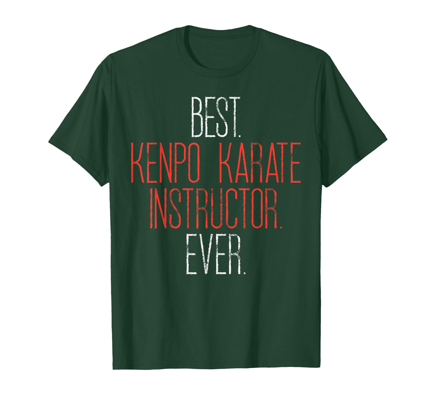 Best Kenpo Karate Instructor Martial Art Teacher Sensei Gift T-Shirt