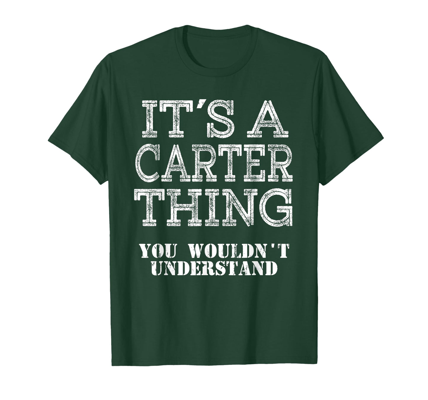 Its A Carter Thing You Wouldnt Understand Matching Family