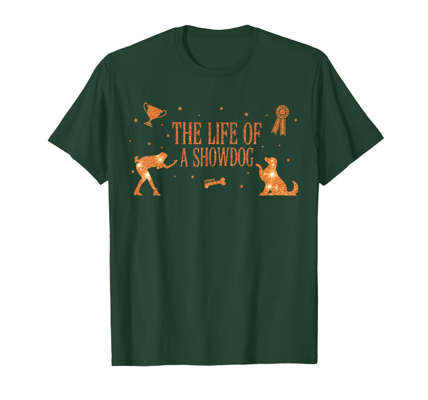 Funny Life of Show Dog Lovers Country Music Concert Stage T-Shirt