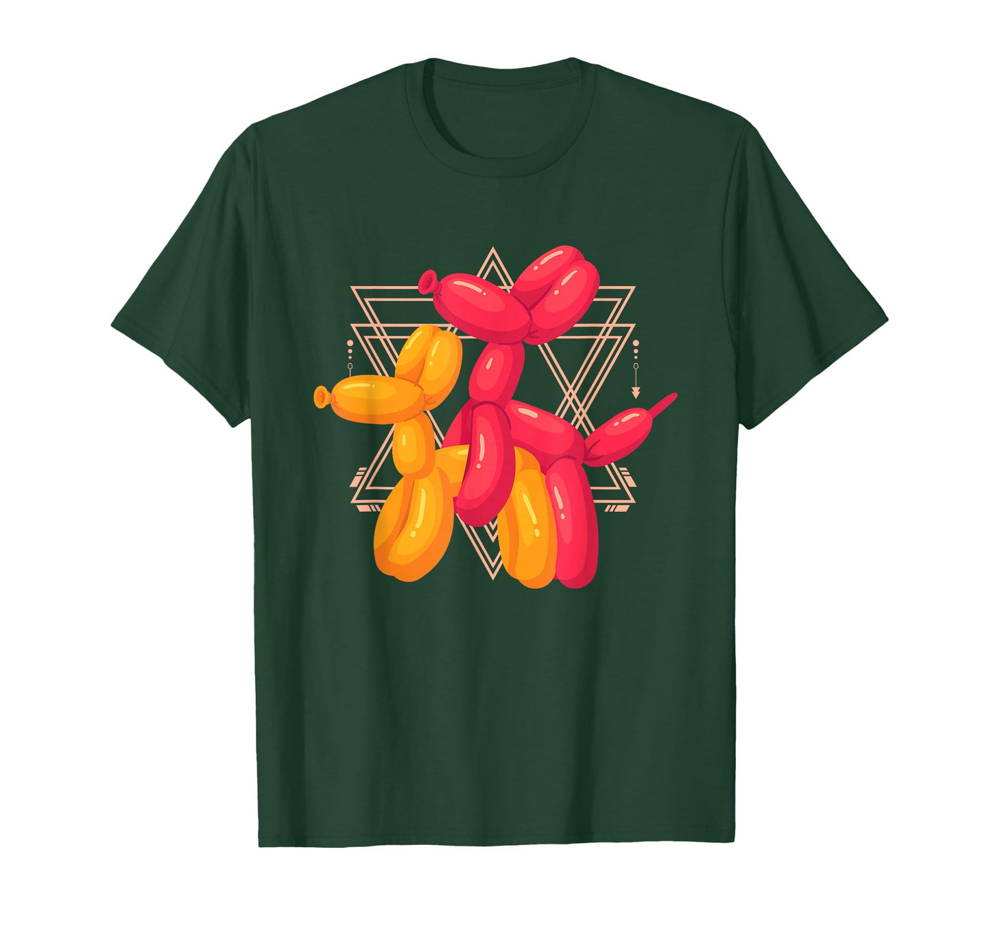 Funny Balloon Dog Sculpture Pair | Adult Humor T-Shirt
