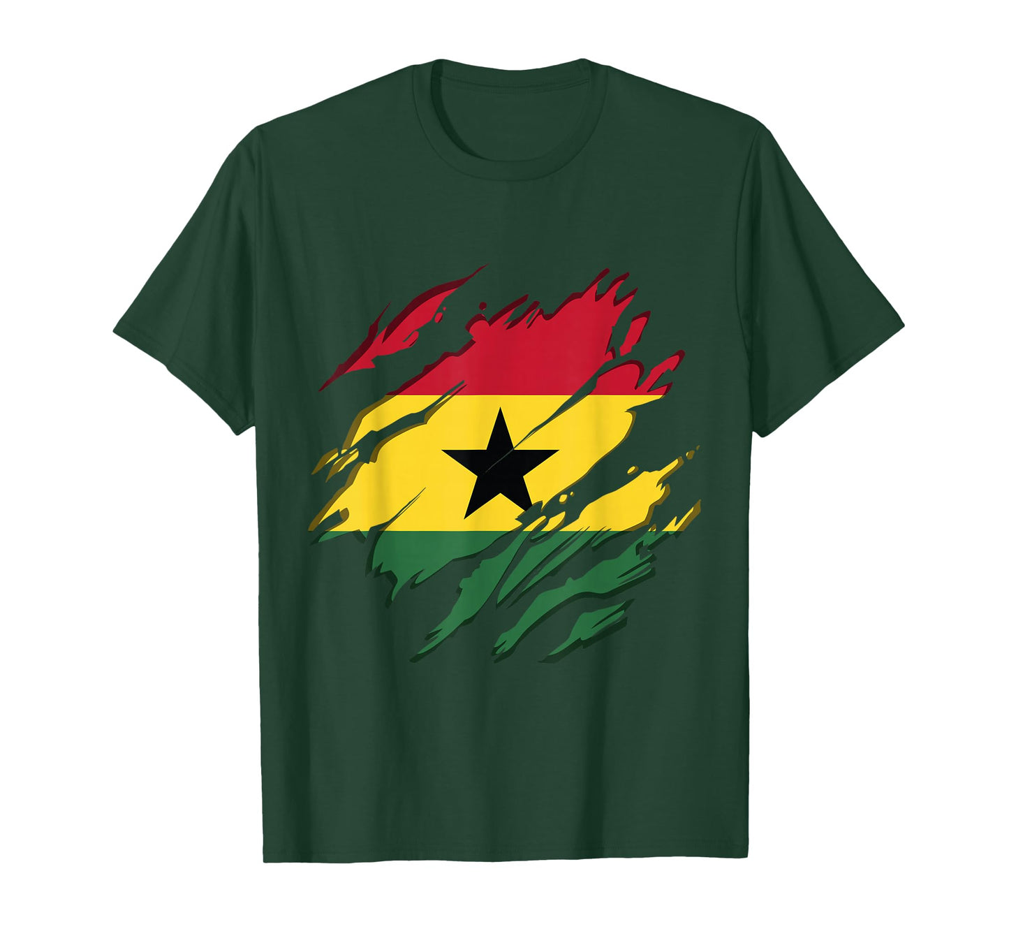 Flag Identity Pride Heritage Ghana T-Shirt