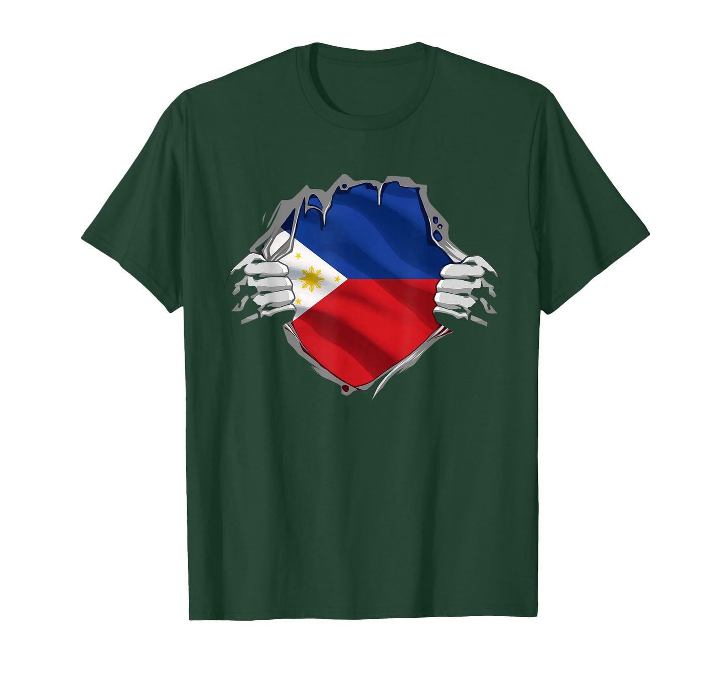 Filipino Flag Sun Philippines Shirt Filipina Pinoy Pride T-Shirt