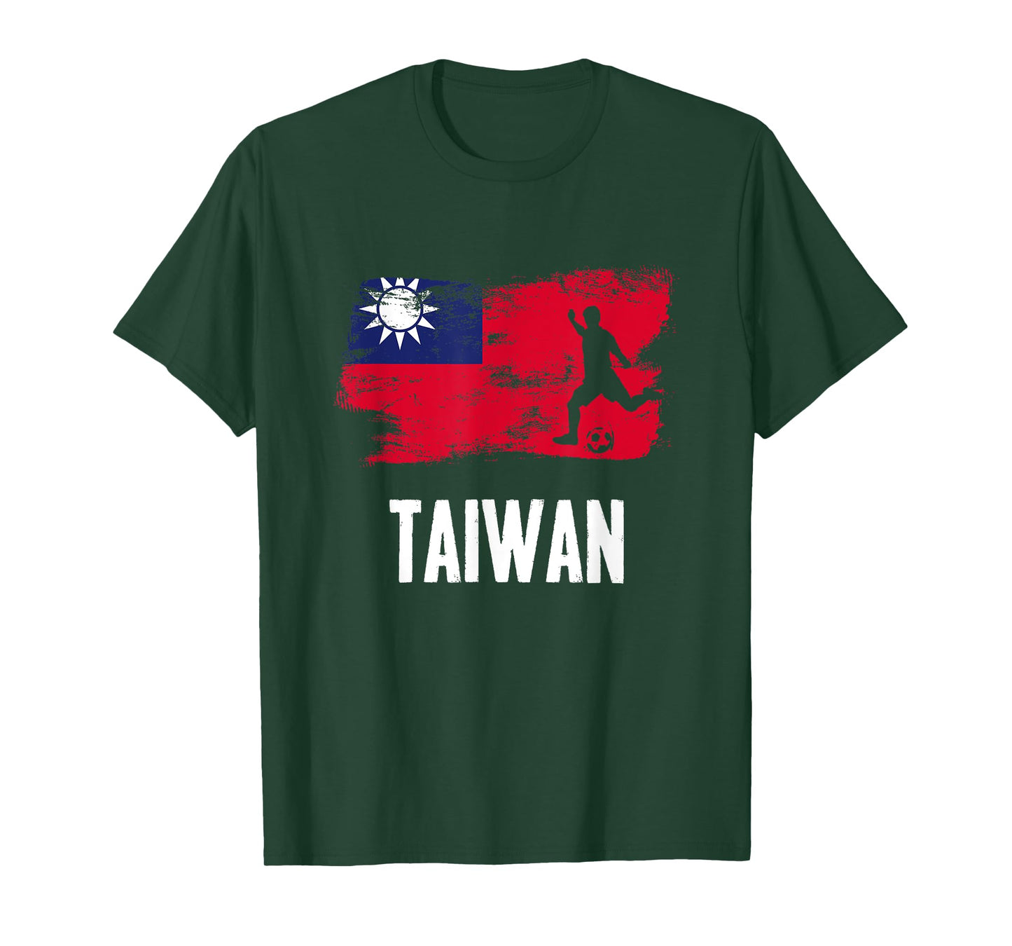 Taiwan Flag Jersey Taiwanese Soccer Team Taiwanese T-Shirt