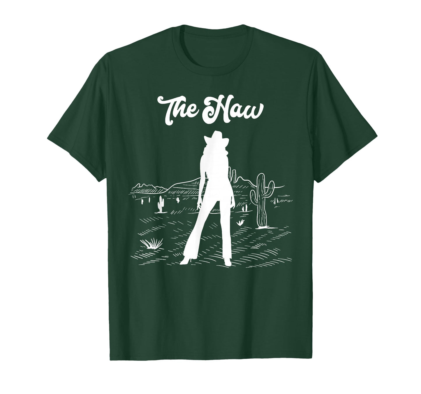 The Haw Country Matching Couple Cowboy Cowgirl Rodeo T-Shirt