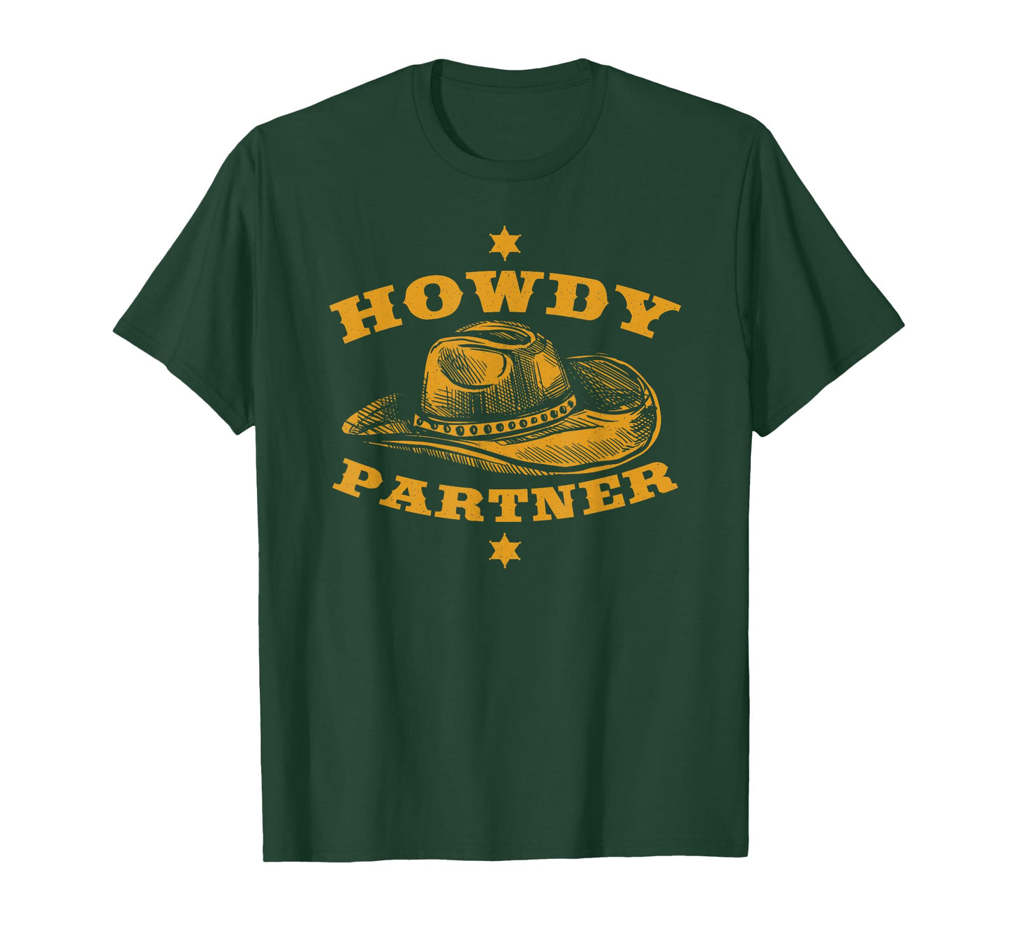 howdy partner funny cowboy western t-shirt T-Shirt
