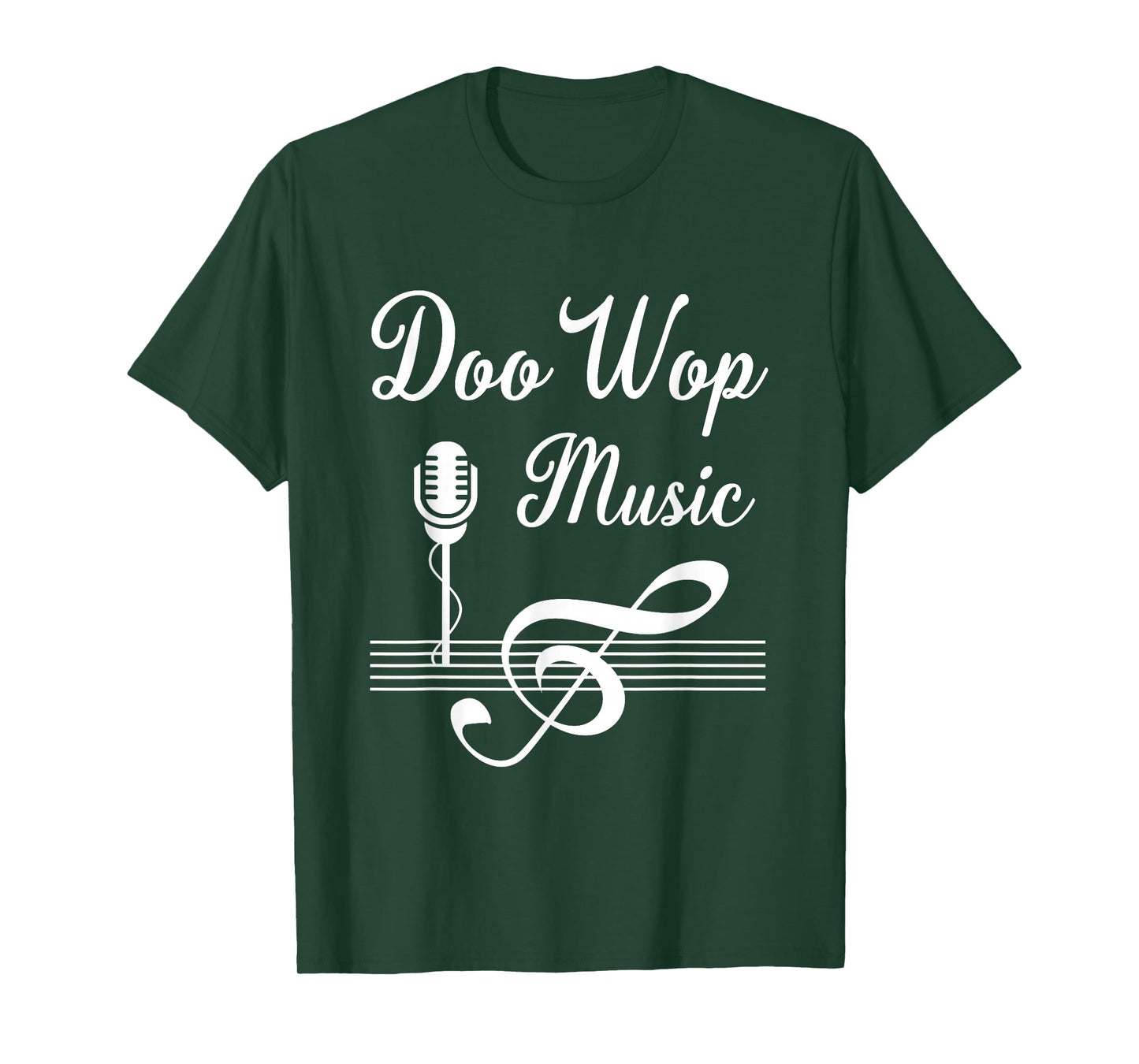 Doo Wop Retro 1950s Sock Hop Costume 50s Vintage Rockabilly T-Shirt