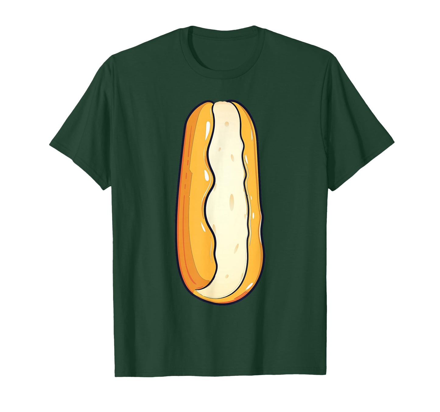 Bun Costume Funny Easy Halloween Couple Cosplay with Hot Dog T-Shirt