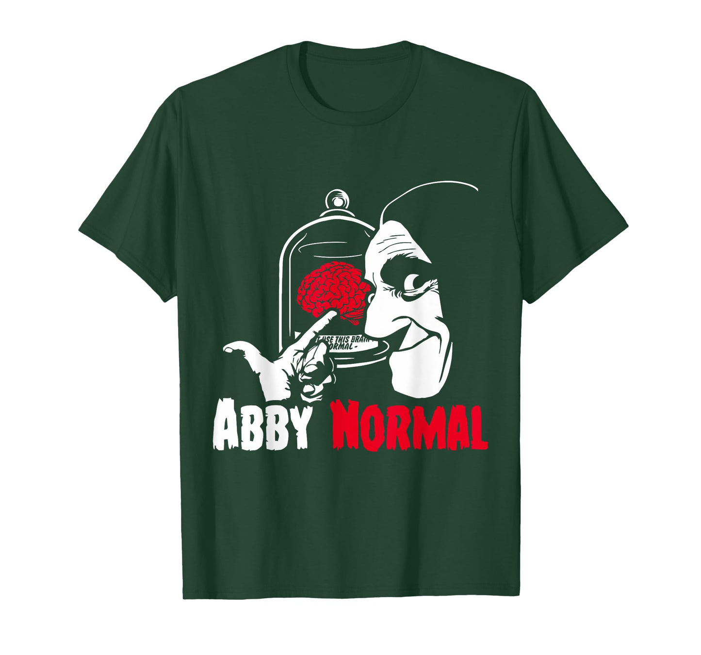 Abby Normal Brain Funny Halloween Costume T-Shirt