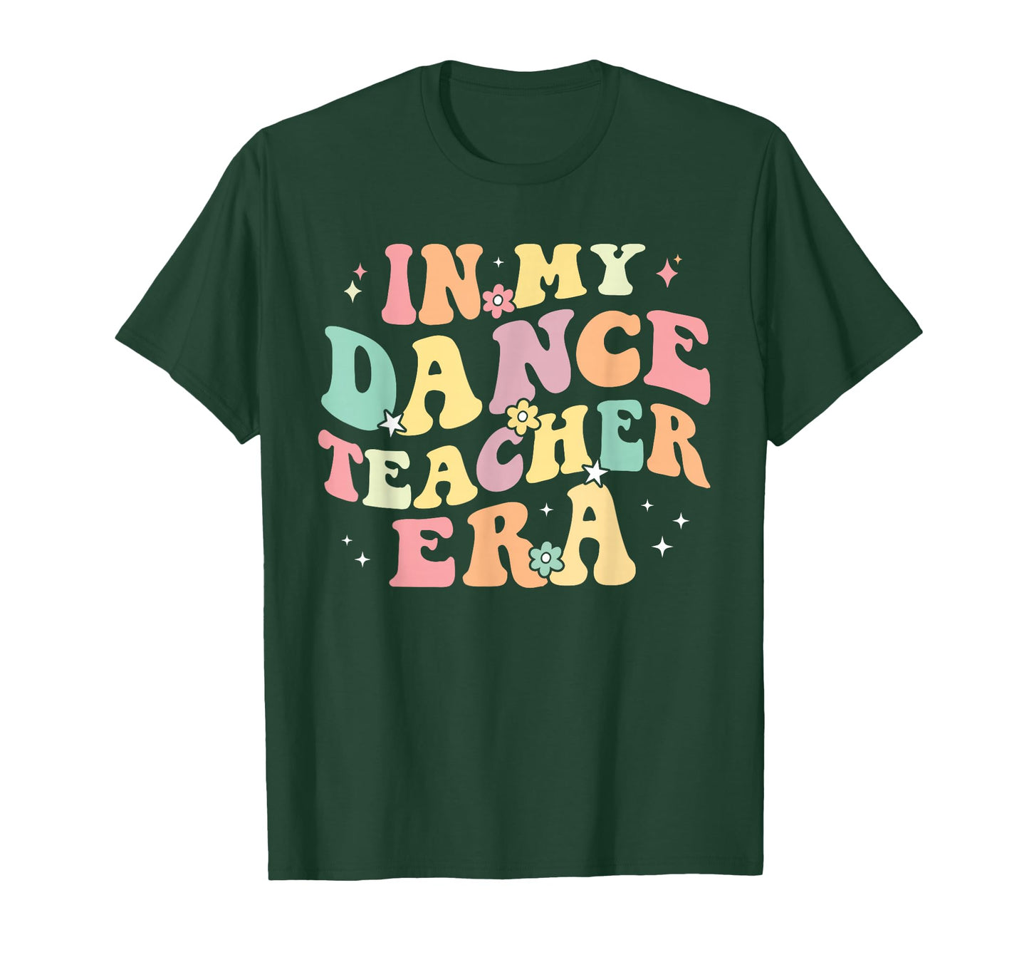 in My Dance Teacher Era Cute Back to School Dance Instructor T-Shirt