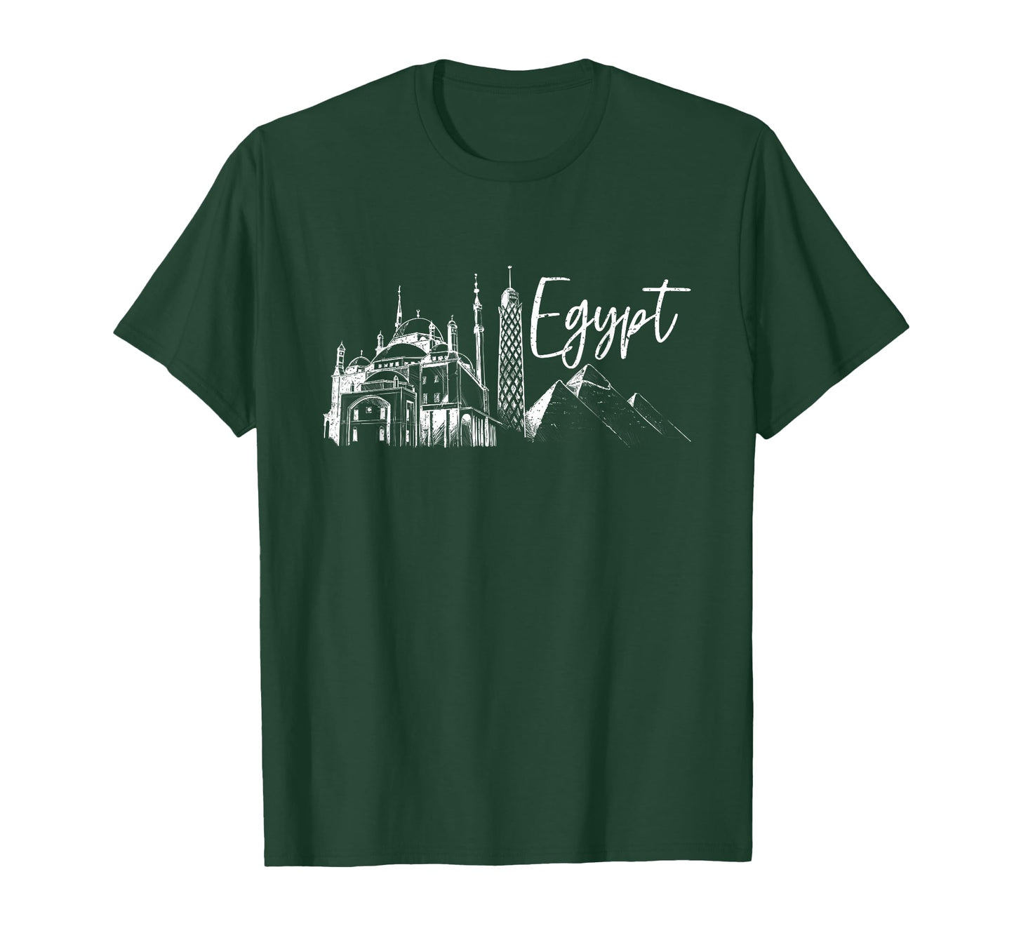 Egyptian Ancient Cairo Hieroglyphics Sphinx Egypt T-Shirt