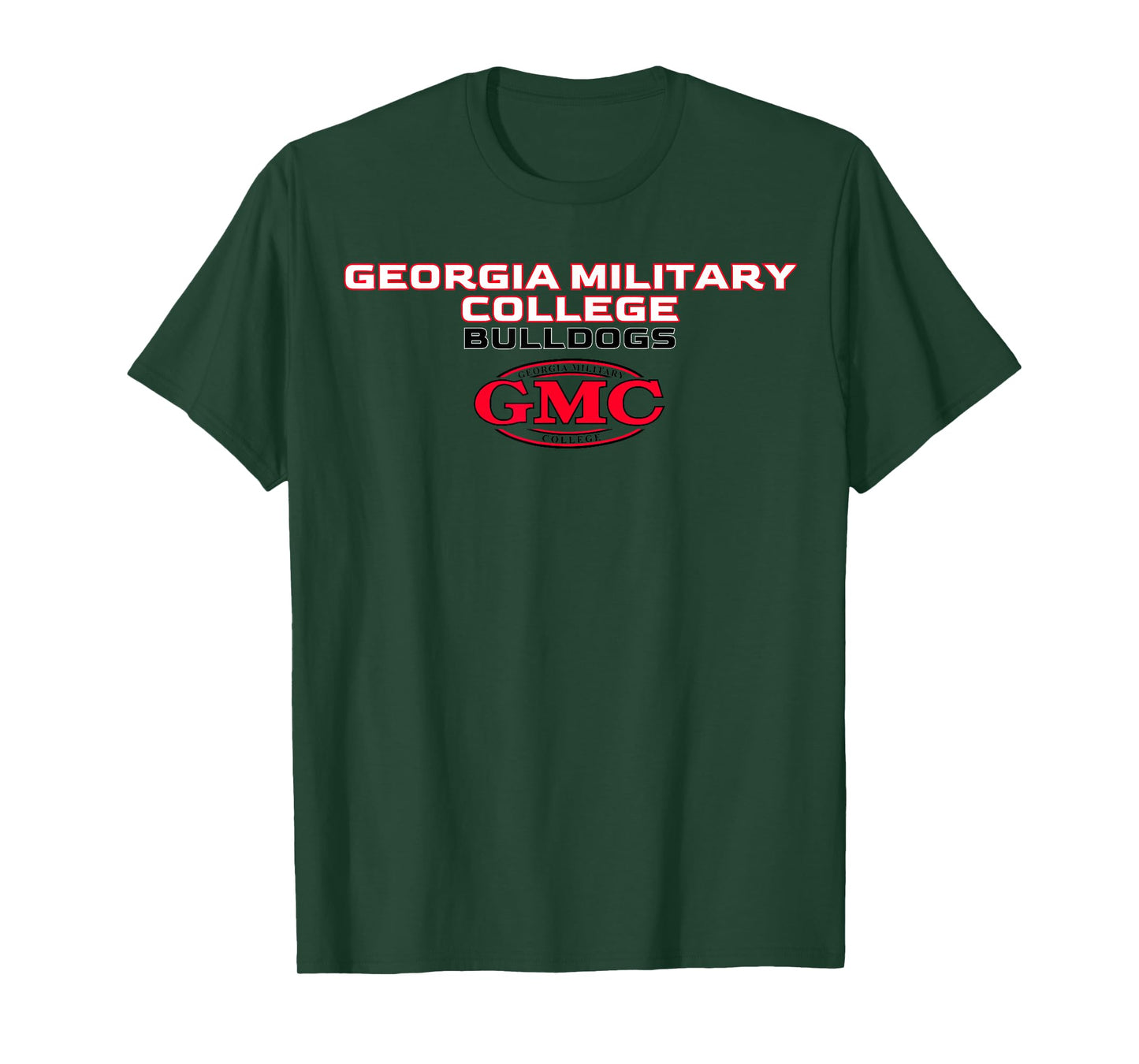 Georgia Military College Prep Bulldogs Stacked T-Shirt