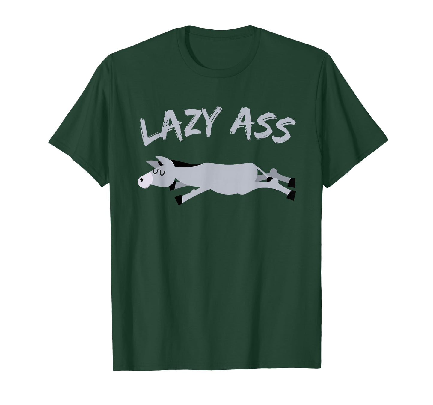 FUNNY LAZY ASS DONKEY BURROW T-Shirt