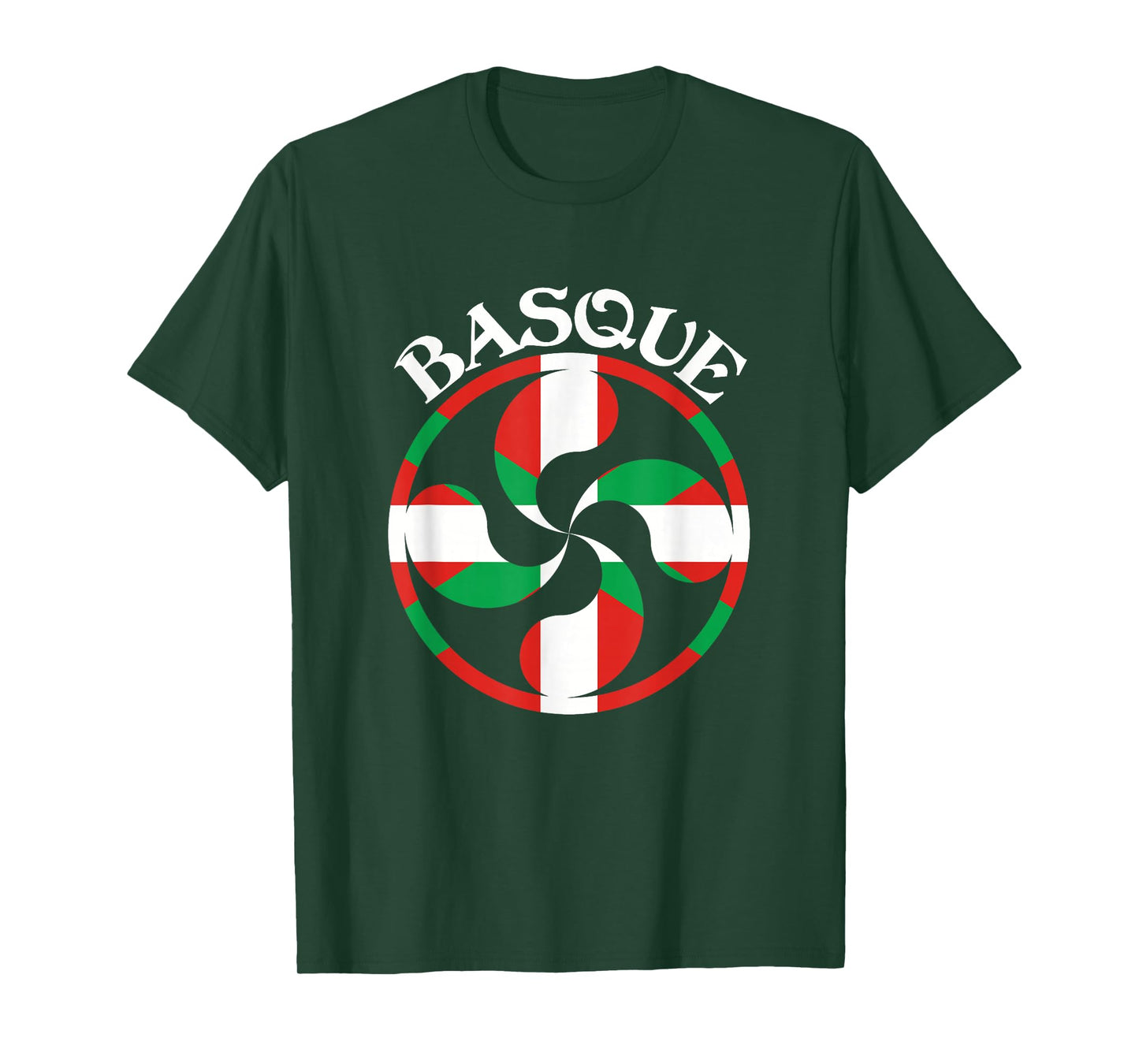 Basque Flag Lauburu, Basque Lauburu, Basque Country, Basque T-Shirt