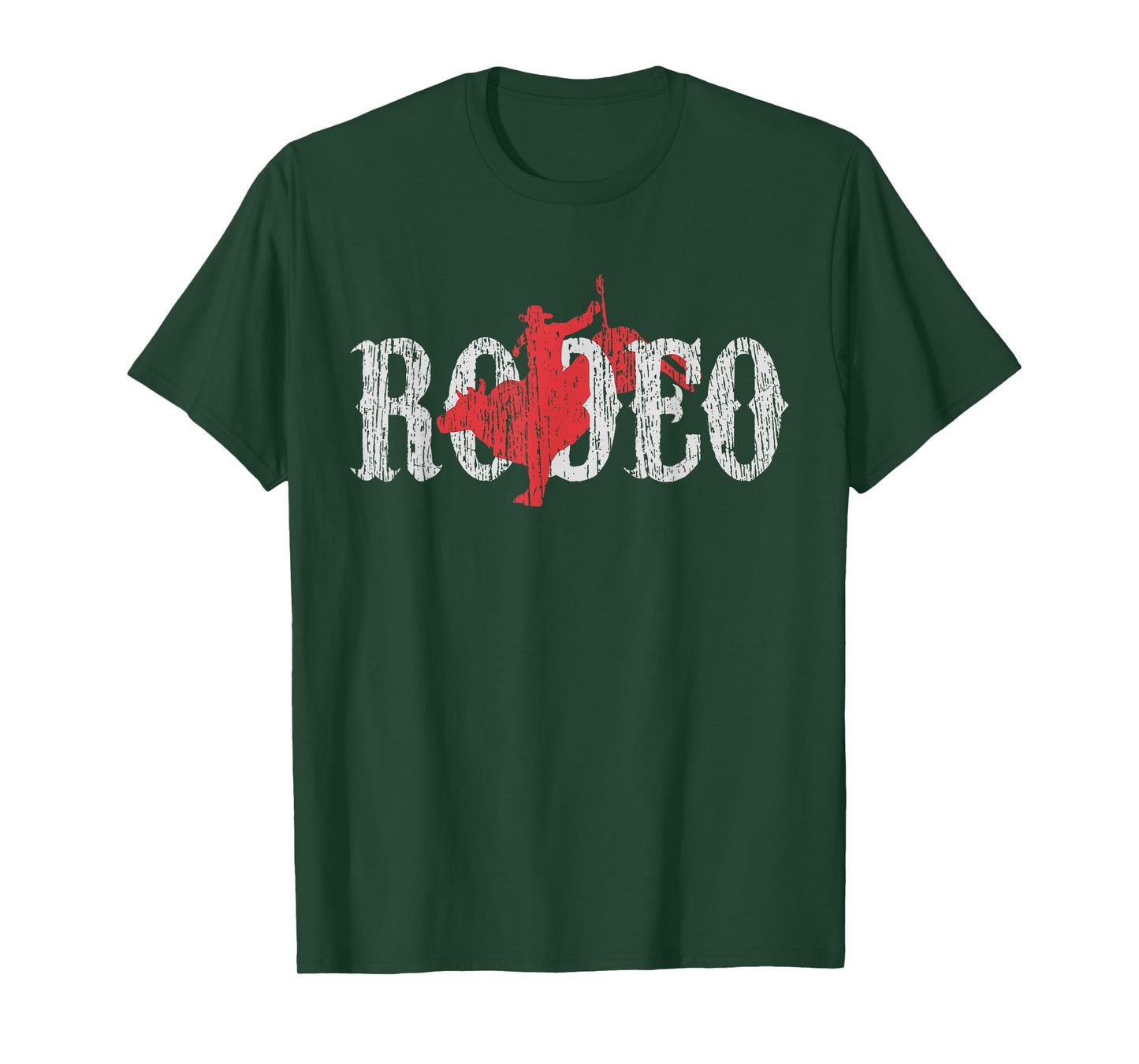 Bull Riding Rodeo Western Country Cowboy T-Shirt