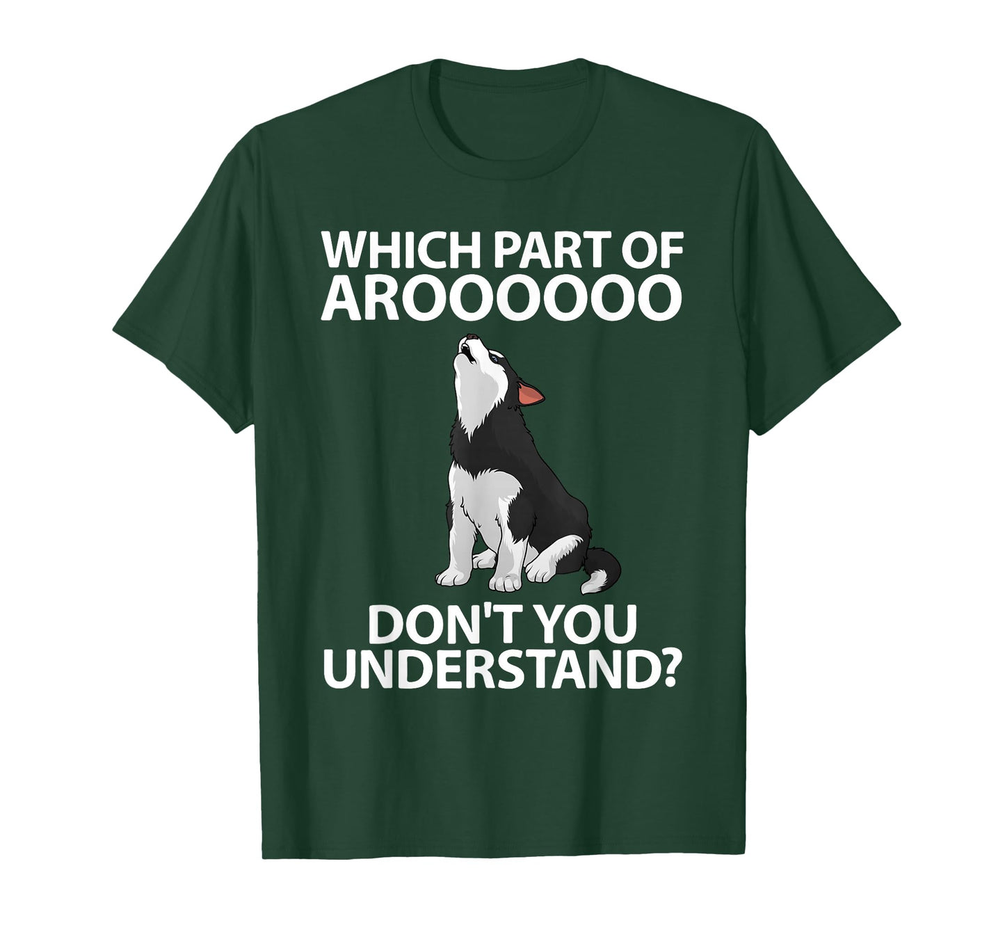 Funny Siberian Husky for Men Women Puppy Dog Huskies Lover T-Shirt