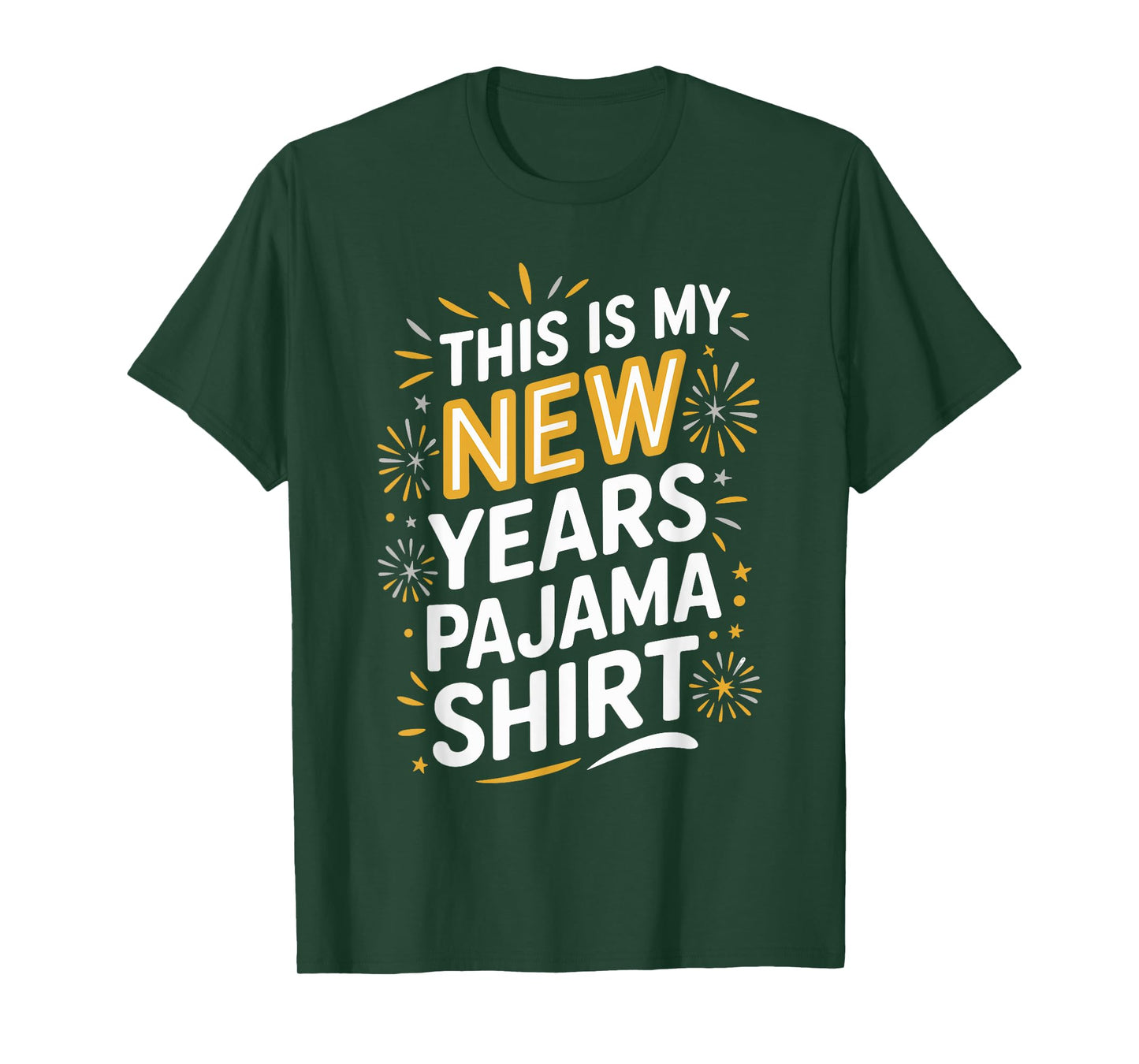 This Is My New Years Pajama Shirt Funny New Years T-Shirt