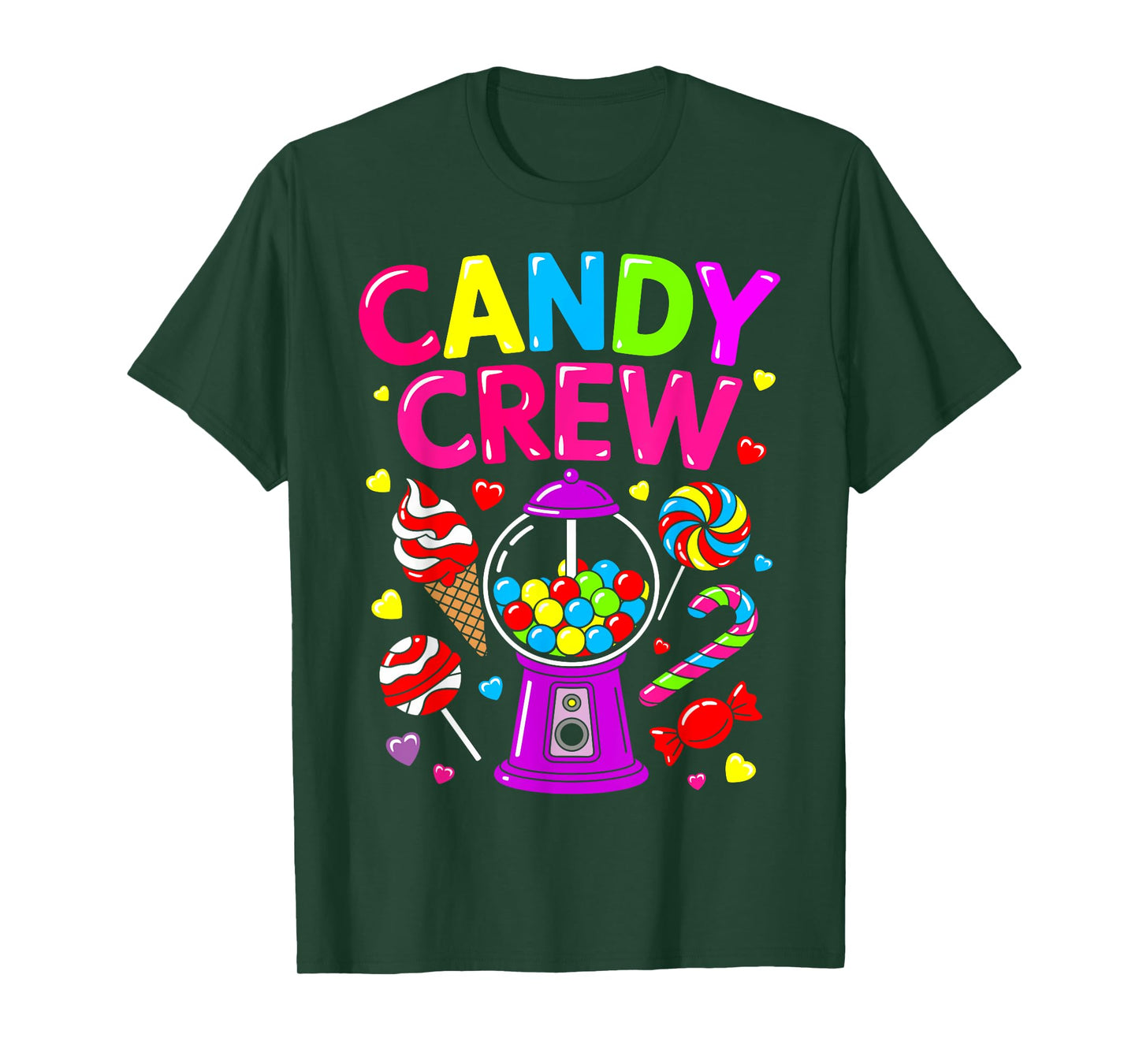 Candy Land Candy Crew Decorations Sweetie Candy Squad cool T-Shirt