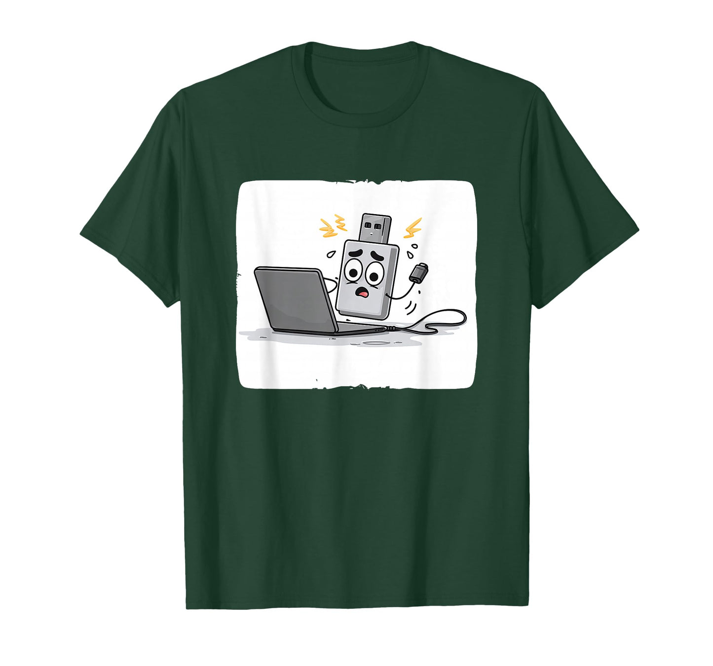 Cool USB Costume for Adults and Kids T-Shirt