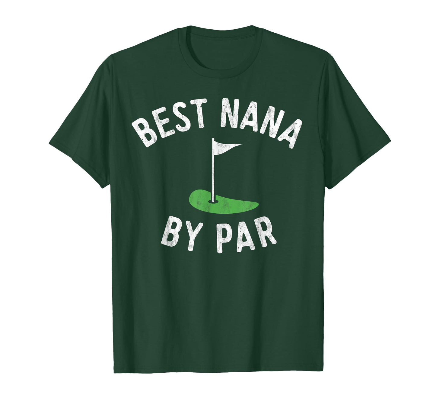 Nana Golf Shirt Best Nana By Par Grandma Golfer Golfing T-Shirt