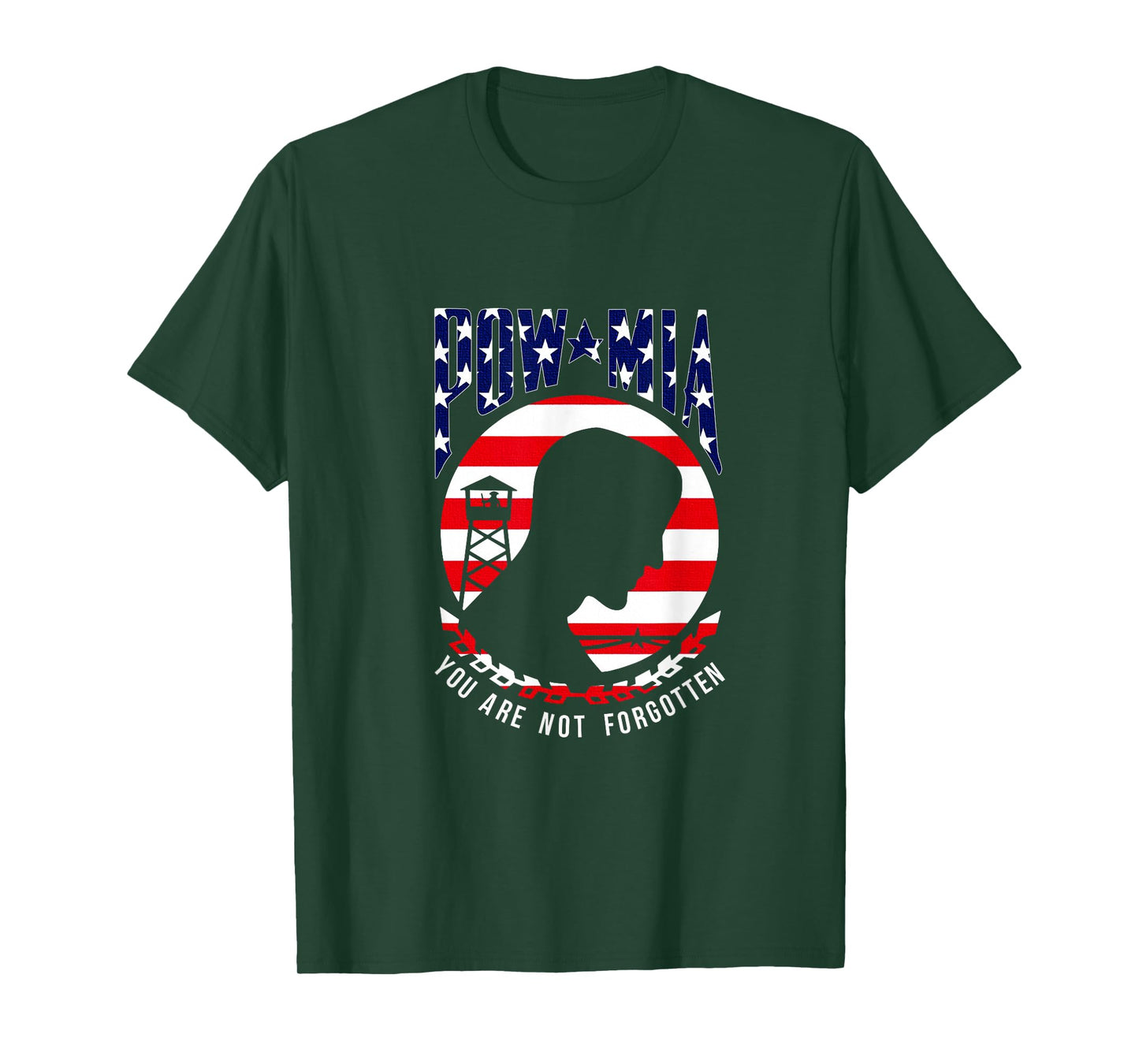 POW MIA - You are Not Forgotten - Short Sleeve Unisex T-Shirt