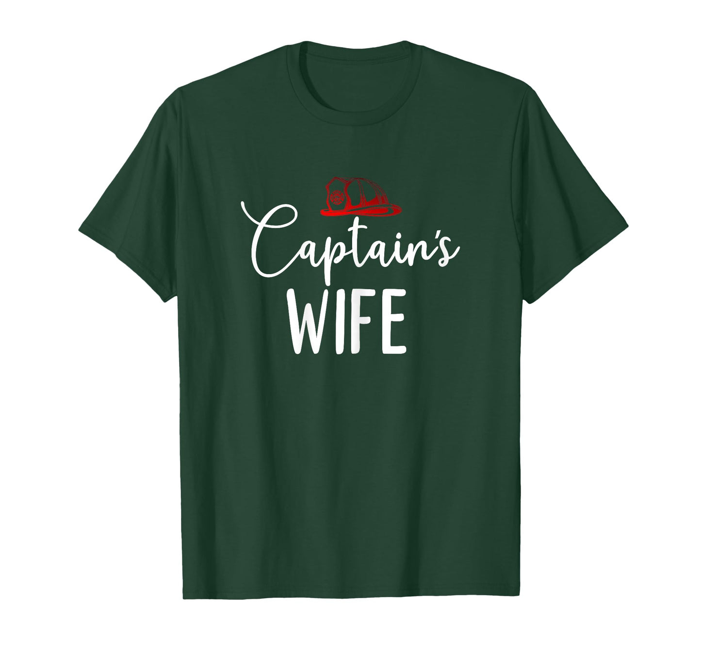 Chief's wife Firefighter Gifts for Fire Chief’s Wife T-Shirt