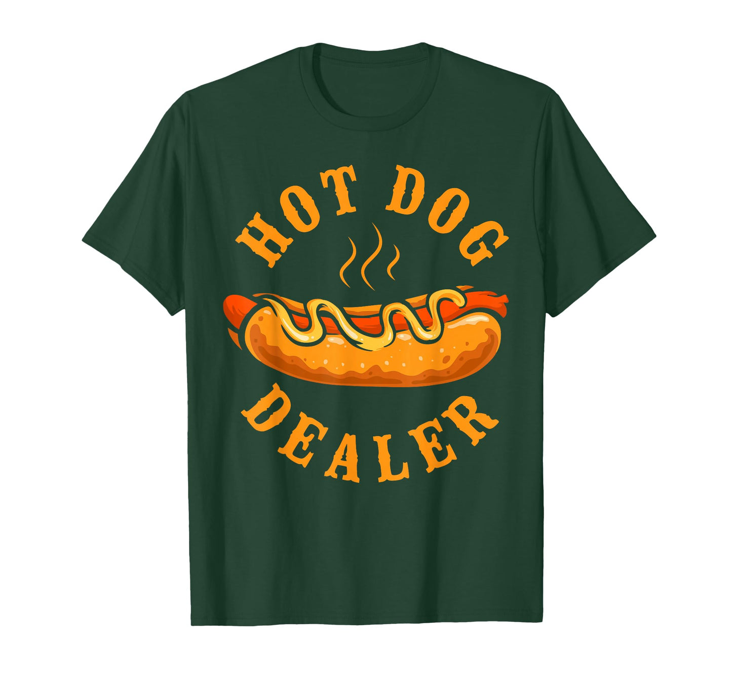 Hot Dog Adult Hot Dog Dealer T-Shirt