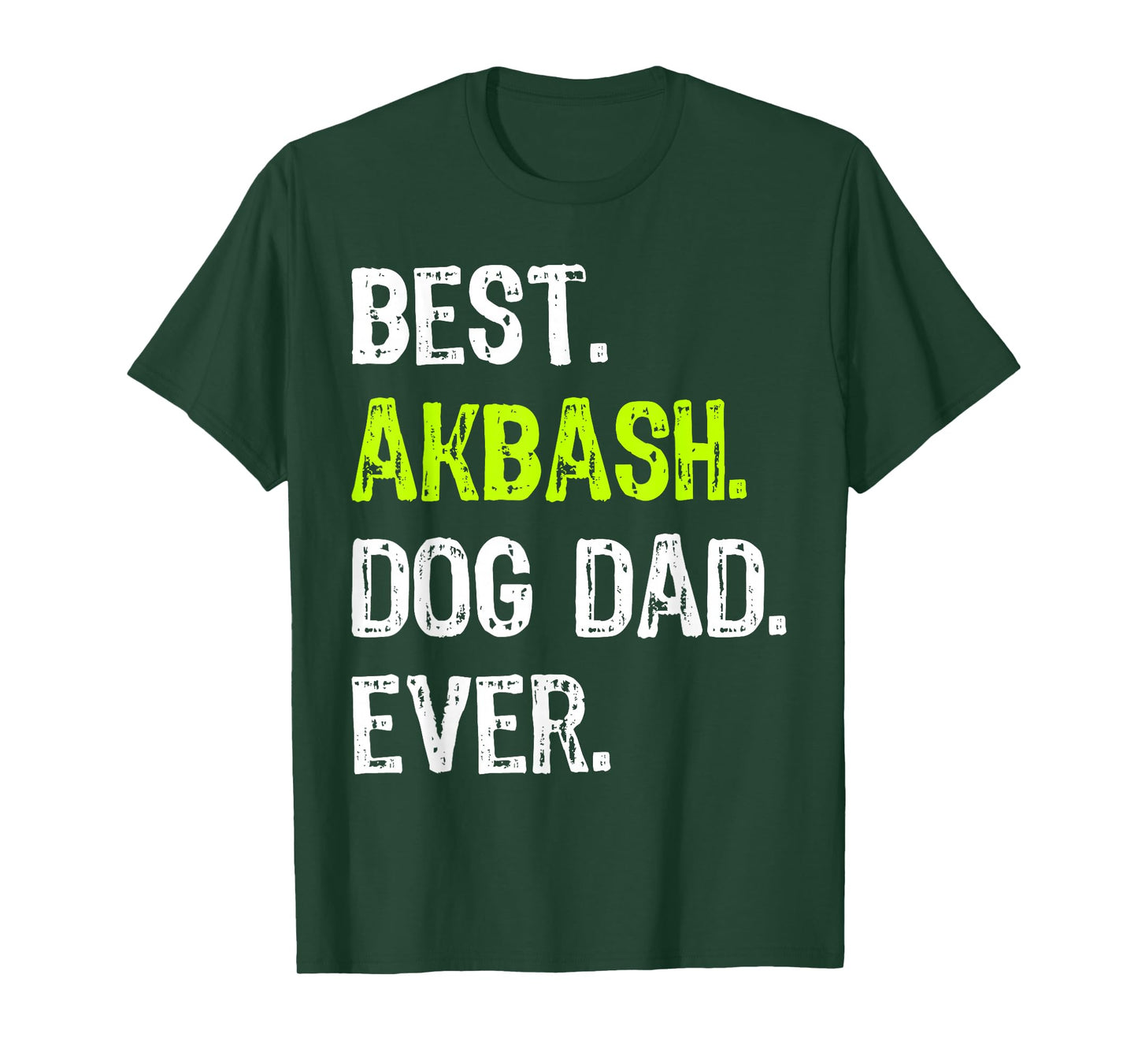 Akbash Dog Dad Fathers Day Dog Lovers T-Shirt