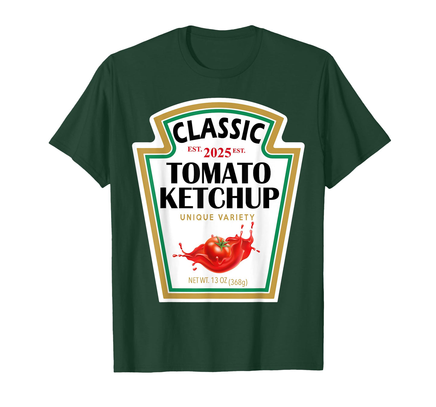 Red Ketchup DIY Halloween Costume Matching Group Ketchup T-Shirt