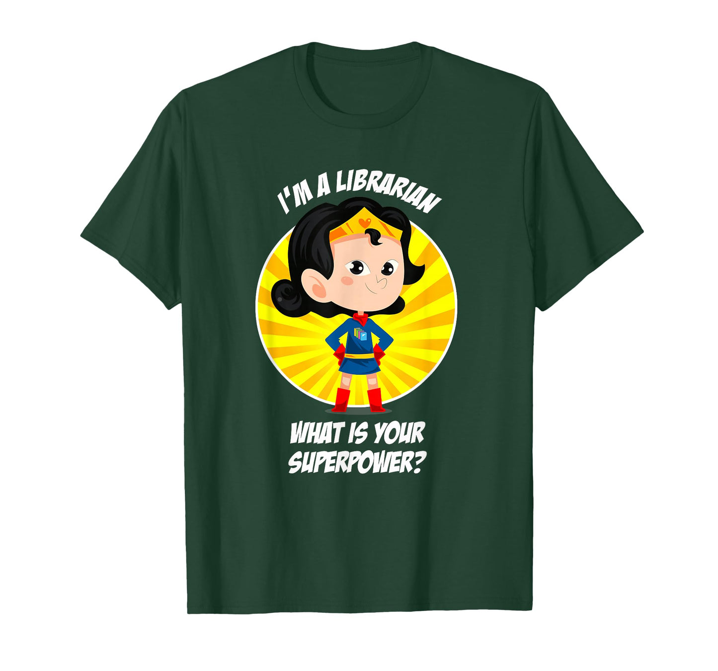 Librarian Superpower T-Shirt T-Shirt