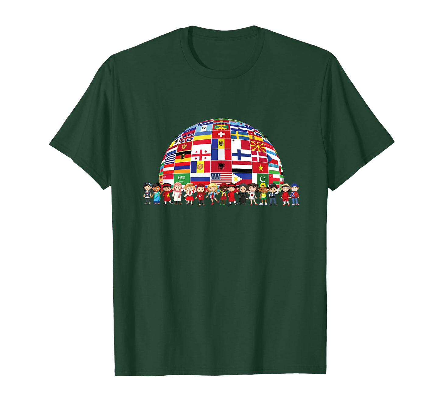 Cultural Diversity Kids Around The Globe Cultural Diversity T-Shirt