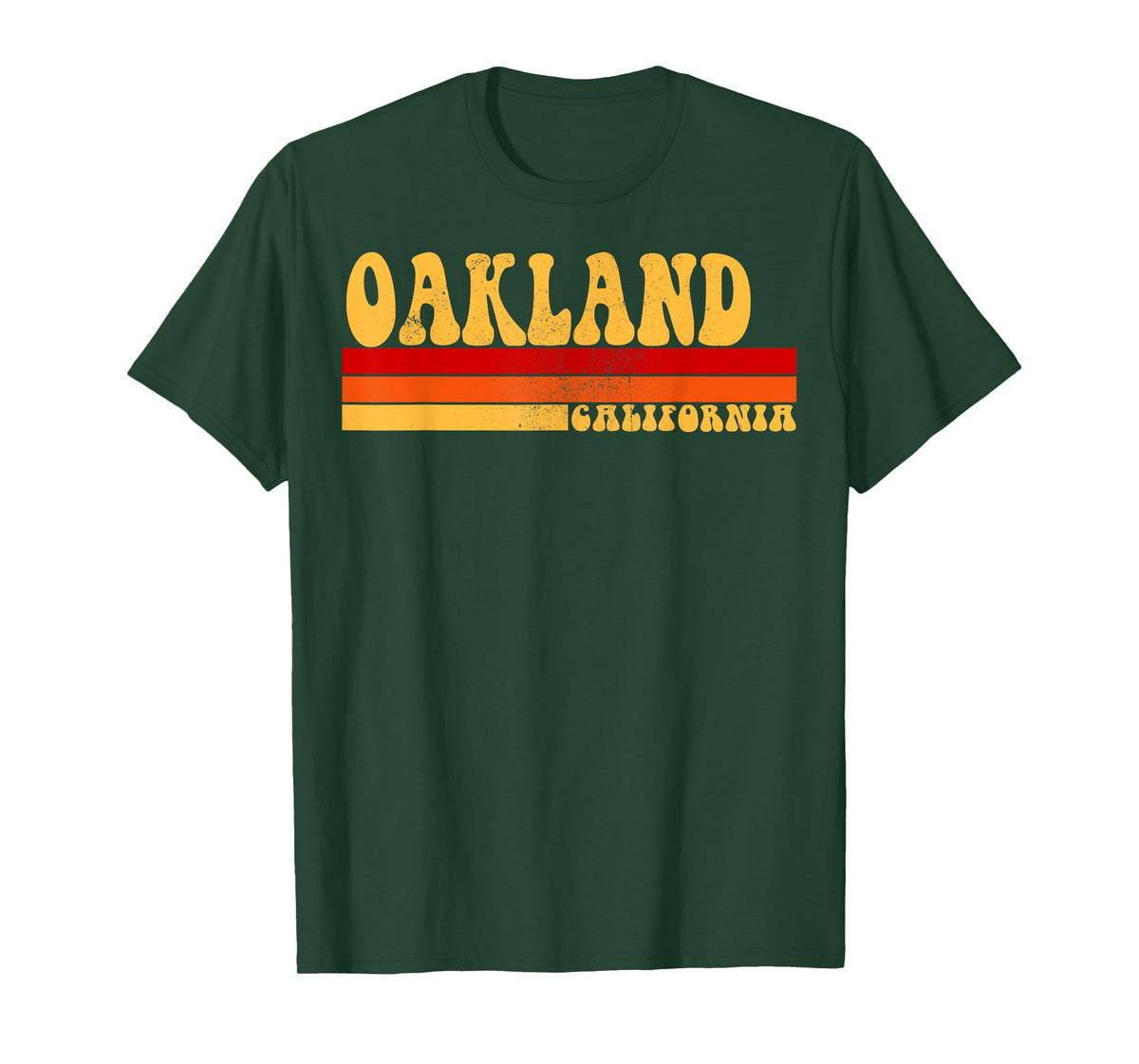 OAKLAND California City Vintage Roots Retro Design 70s 80s T-Shirt