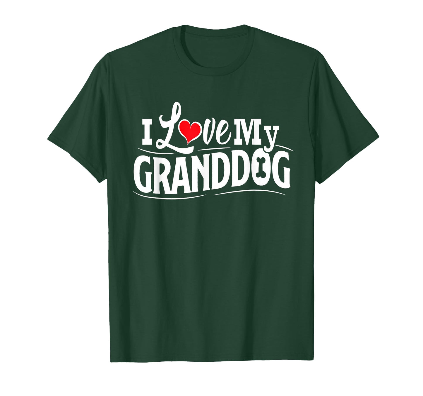 Granddog I Love My Granddog Granddog Shirt Men Grandog Gifts T-Shirt