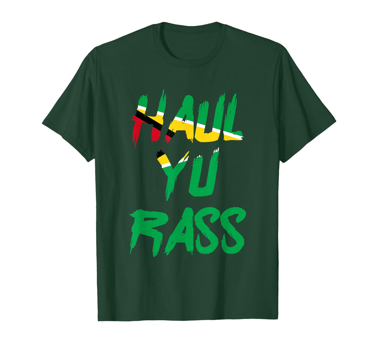 Haul Yu Rass Guyanese Guyana Afro Pride Creole T-Shirt