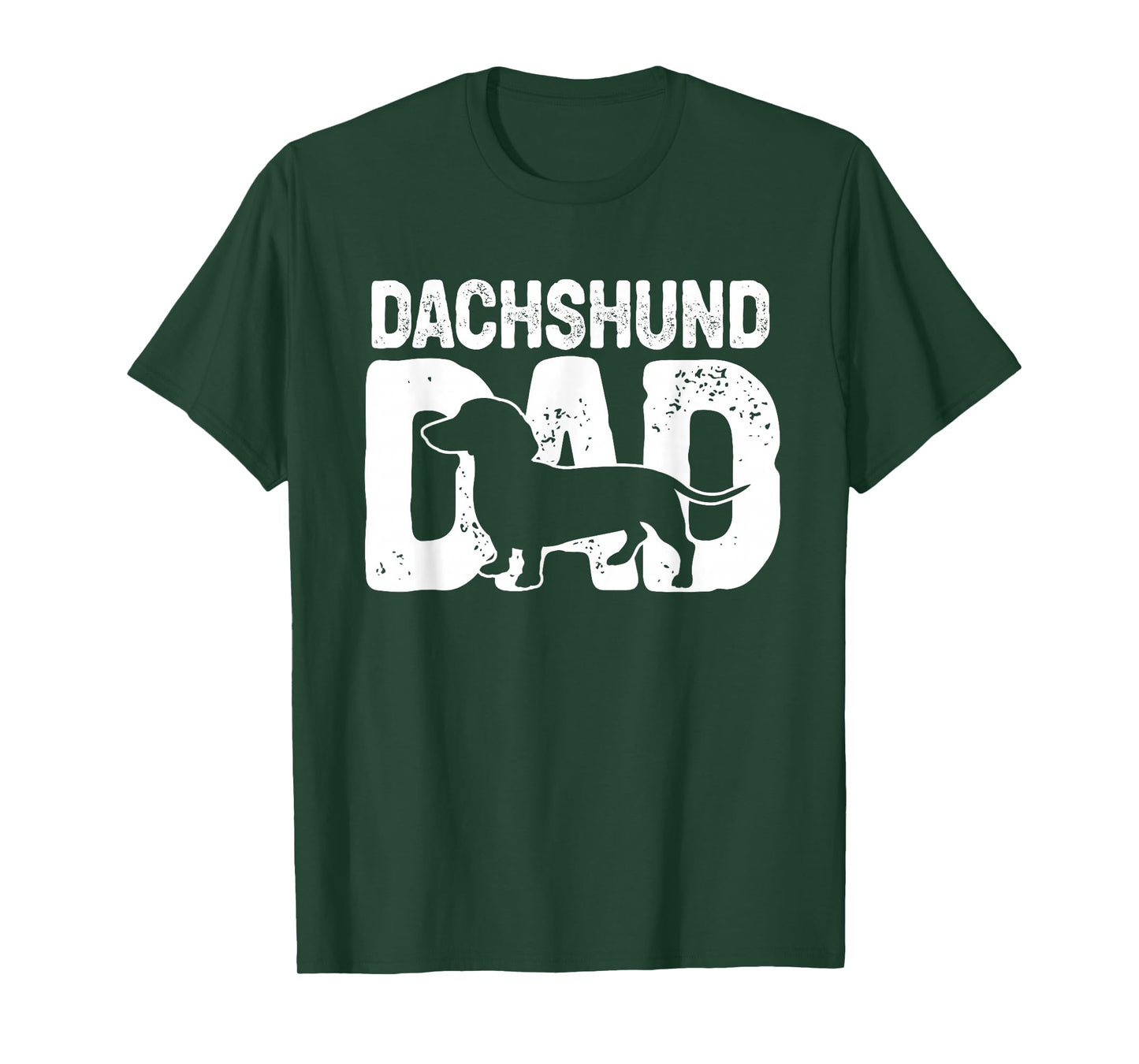 Funny Dachshund Dad Dog Lover Doxie Father Wiener Dog Owner T-Shirt