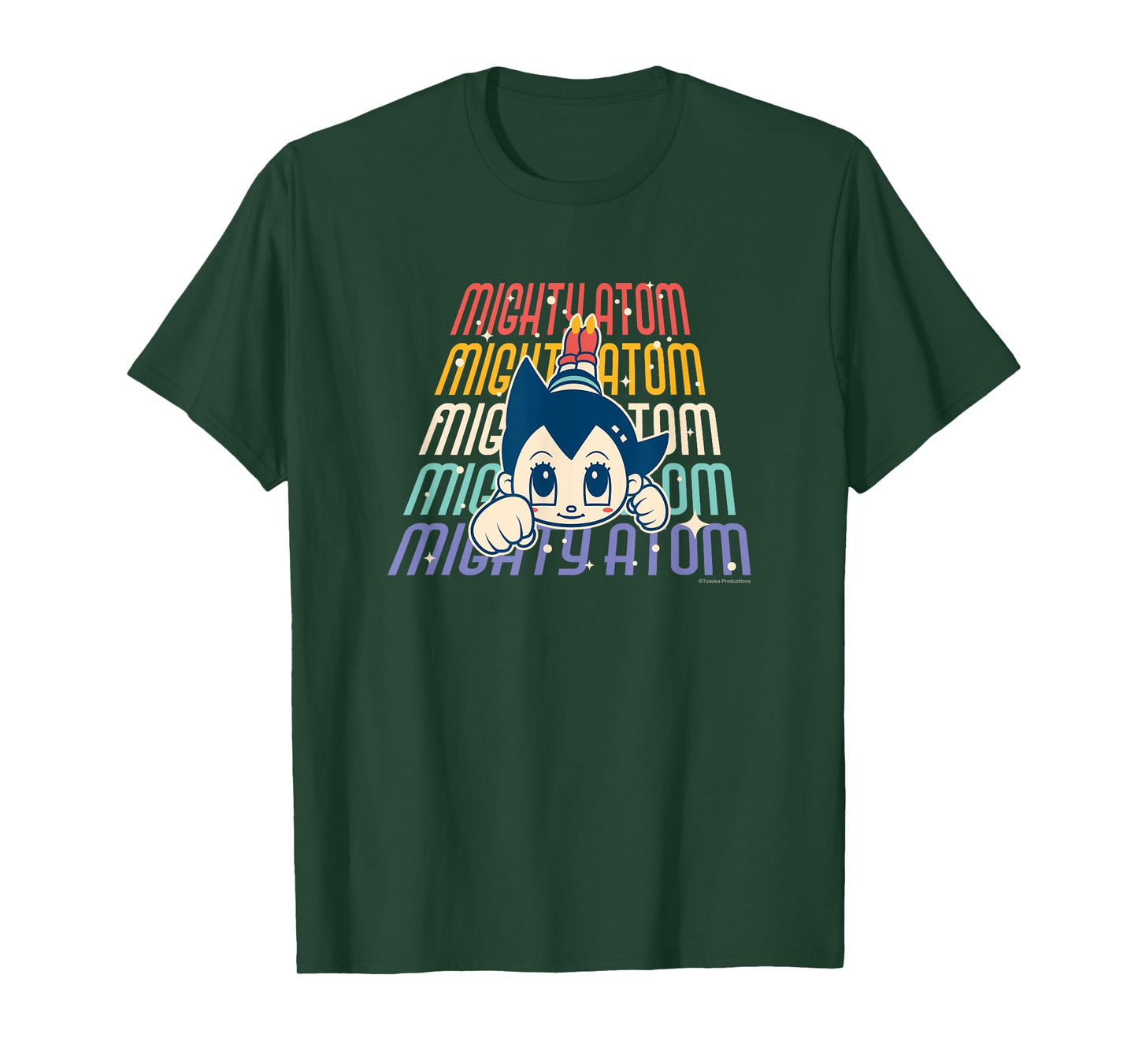 Astro Arm Atom Retro (Flying Atom) (C) Tezuka Productions T-Shirt