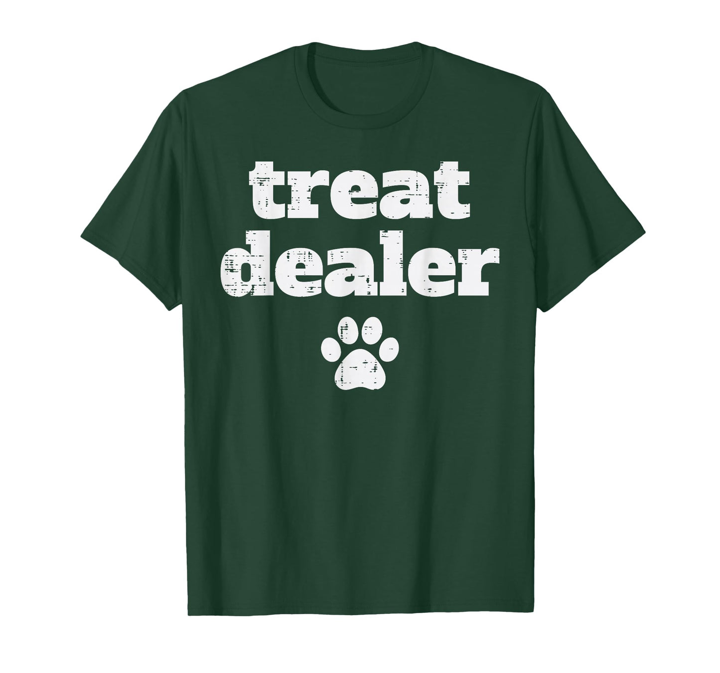 Dog Paw Treat Dealer Funny Snack Giver Humor Women Men Kids T-Shirt