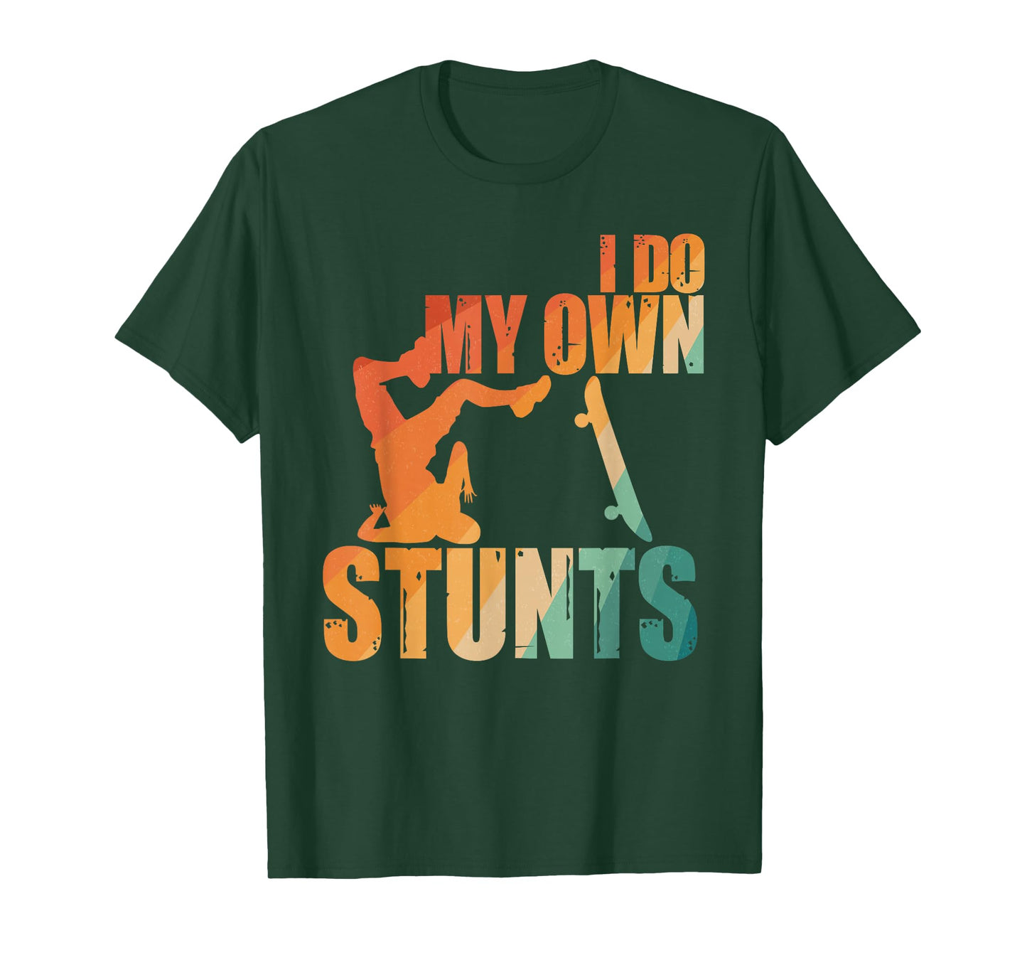 Skateboard Art for Men Women Kids Skateboard Skateboarding T-Shirt