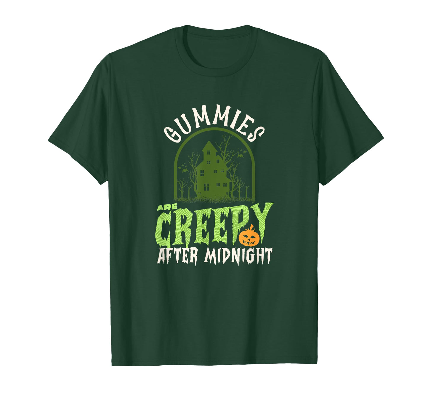 Gummies Are Creepy After Midnight Funny Halloween T-Shirt