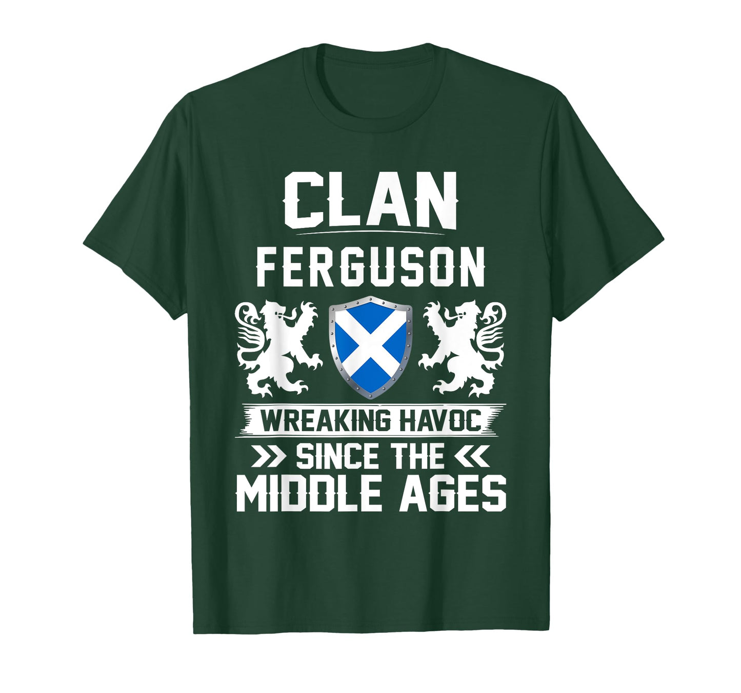 Clan FERGUSON scottish family scotland mothers day fathers T-Shirt