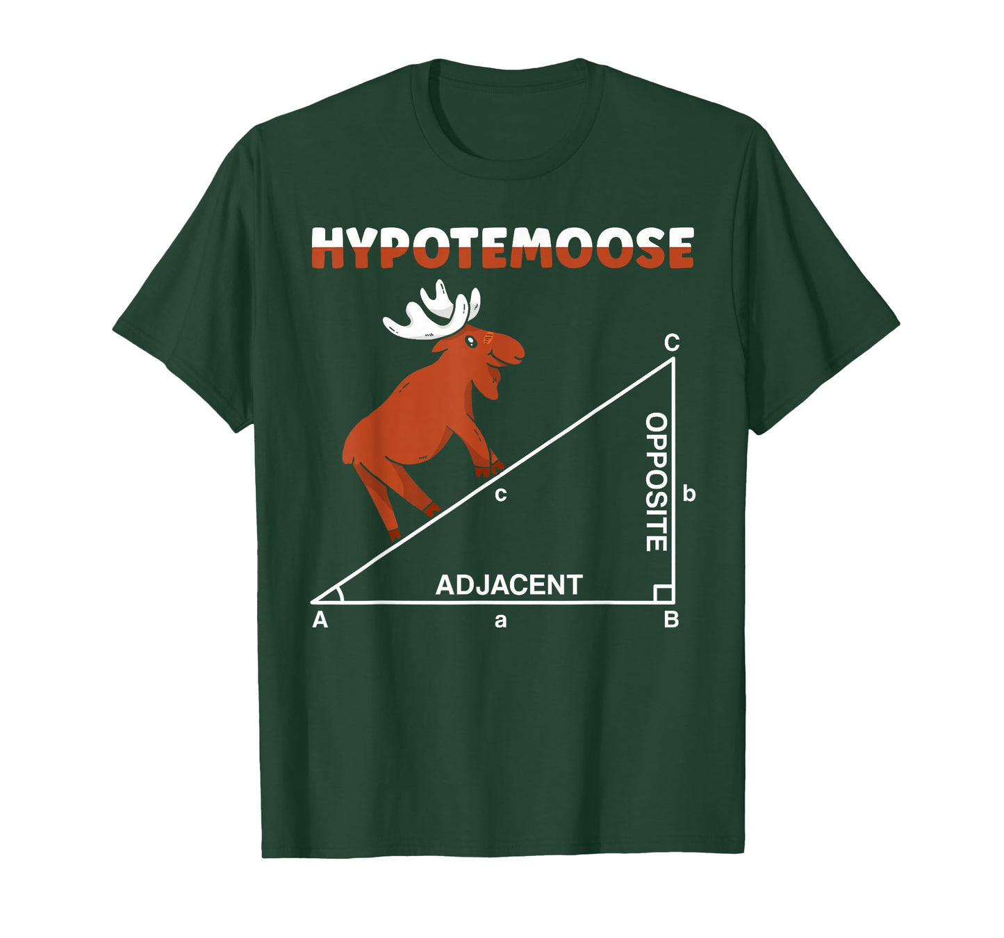 Hypotemoose Mathematics Teacher Mathematician Math Geek T-Shirt