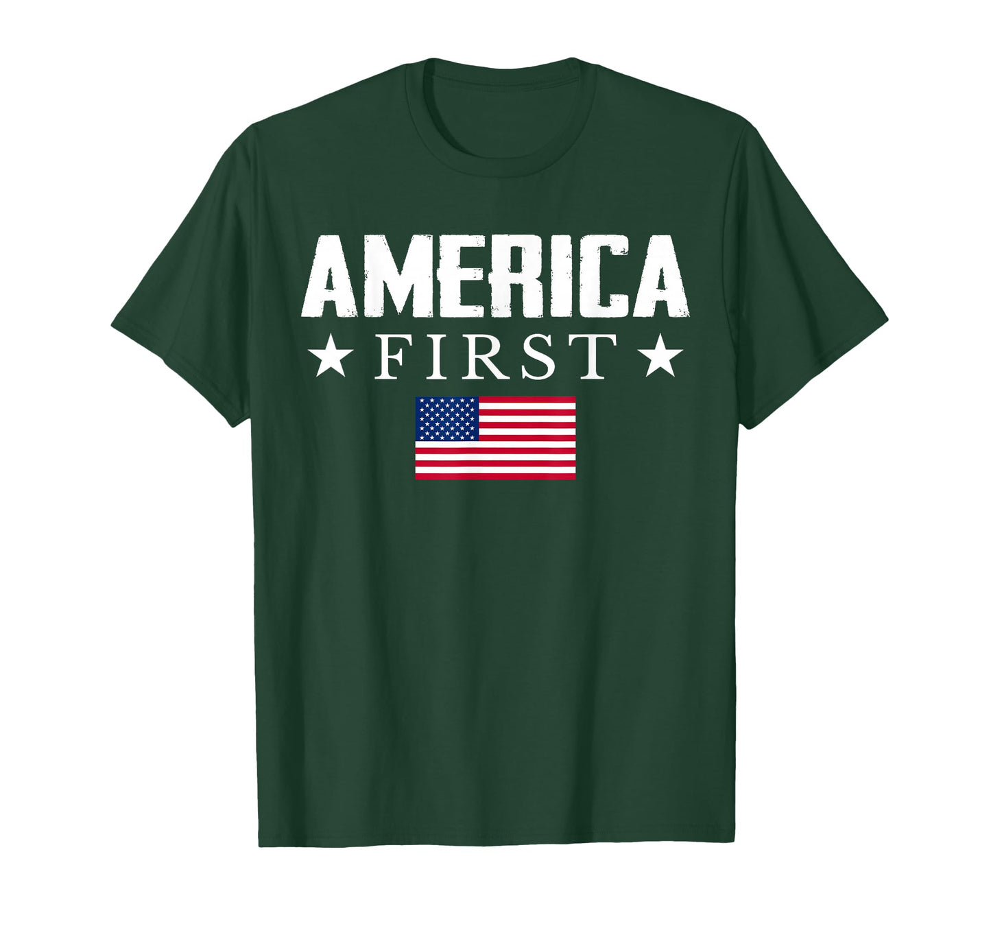 America First USA Flag T-Shirt
