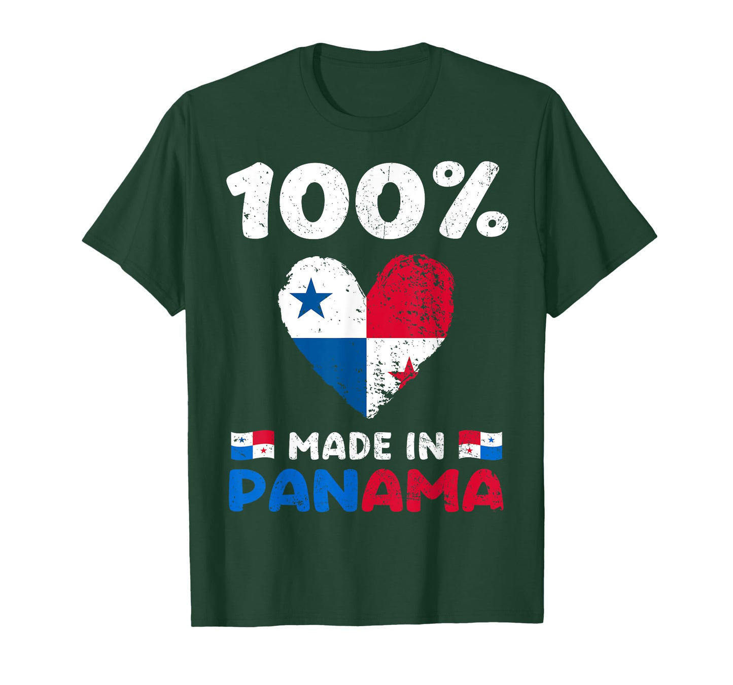 100 Percent Made In Panama Panamanian Boys Girls Kids T-Shirt
