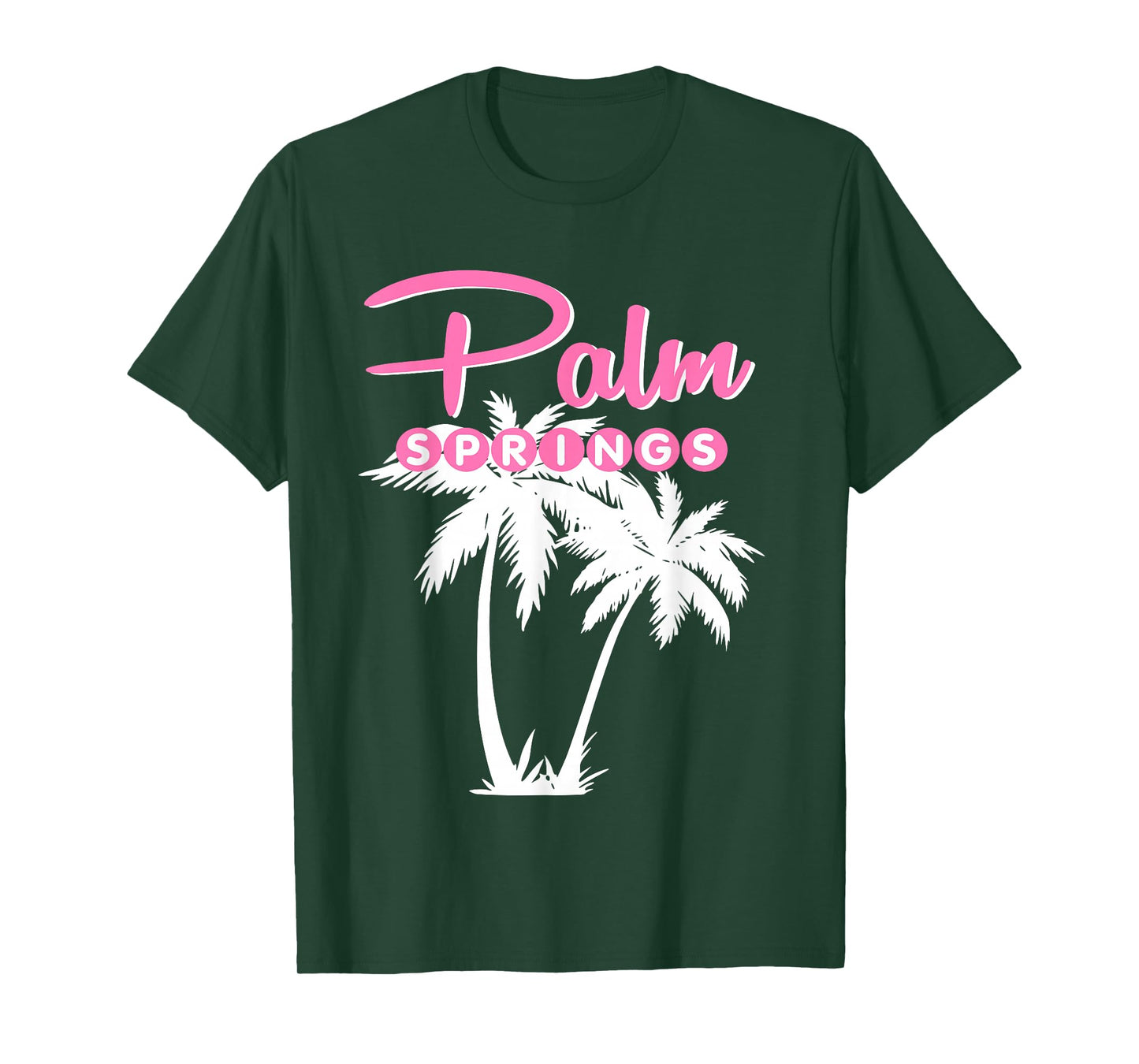 PALM SPRINGS RETRO VINTAGE CALIFORNIA Palm Tree T-Shirt