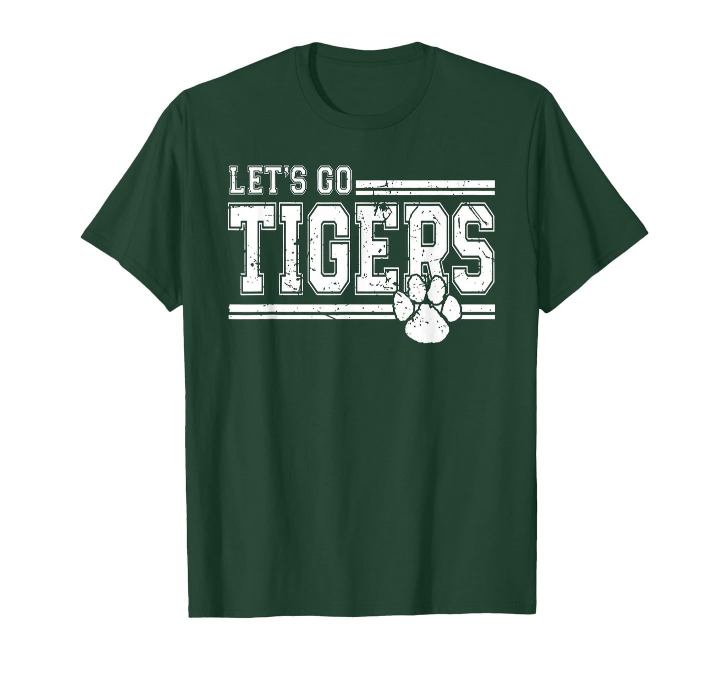Vintage Tigers School Sports Name Retro for Men Women Kids T-Shirt