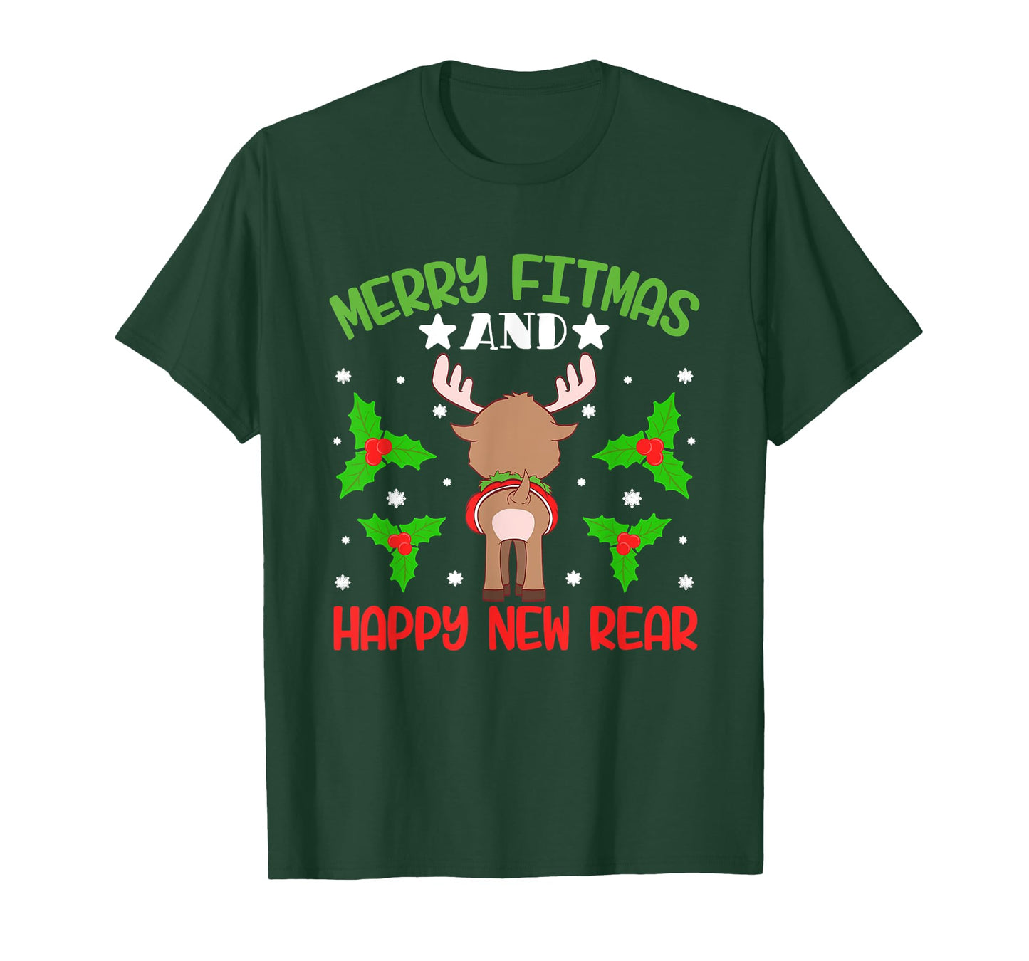 Merry Fitmas and a Happy New Year T-Shirt