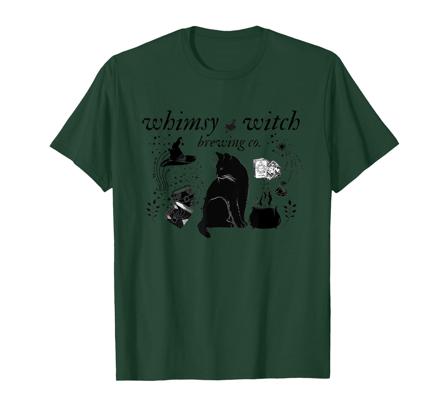 Whimsy Witch Brewing Co. Spooky Salem Witch T-Shirt