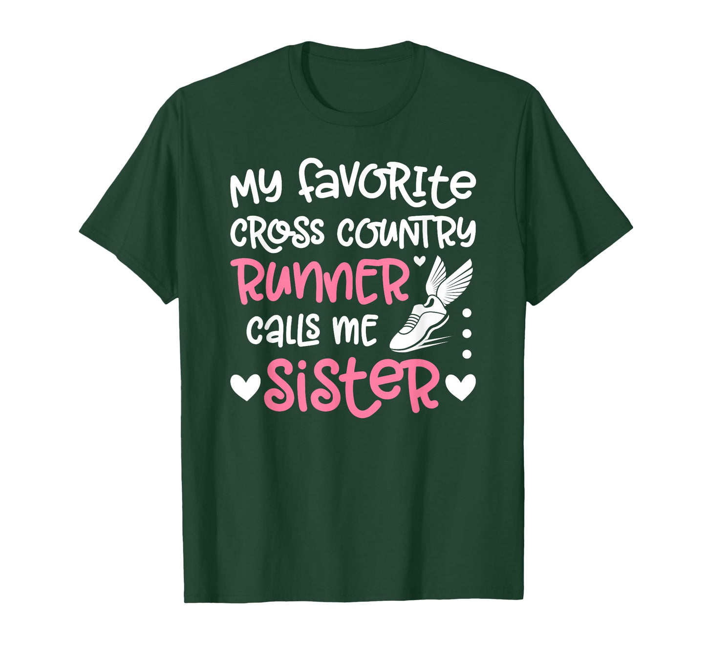 Proud Cross Country Sister Of A Cross Country Runner Sis T-Shirt